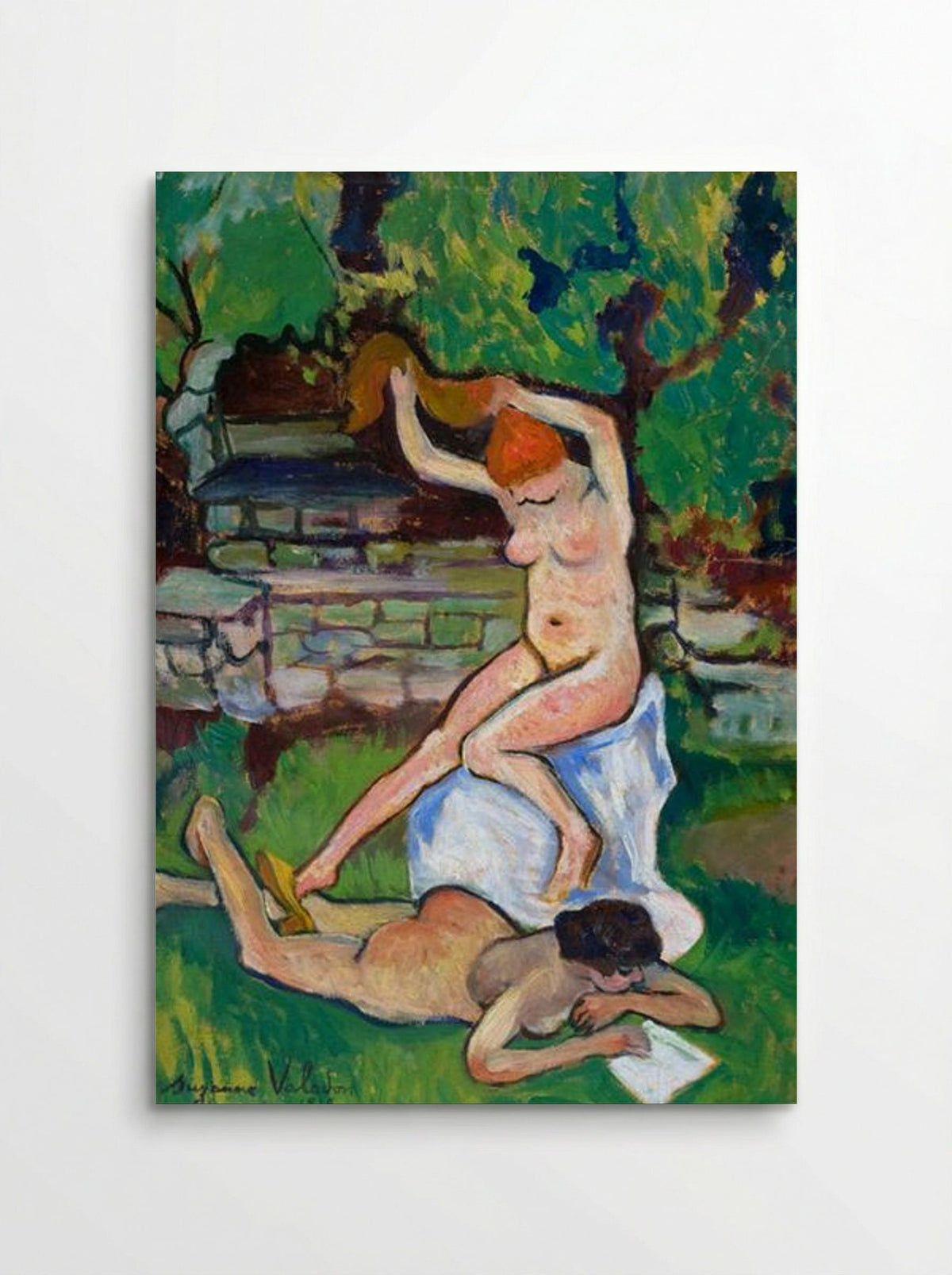 Nudes in a Garden - Suzanne Valadon - Poster