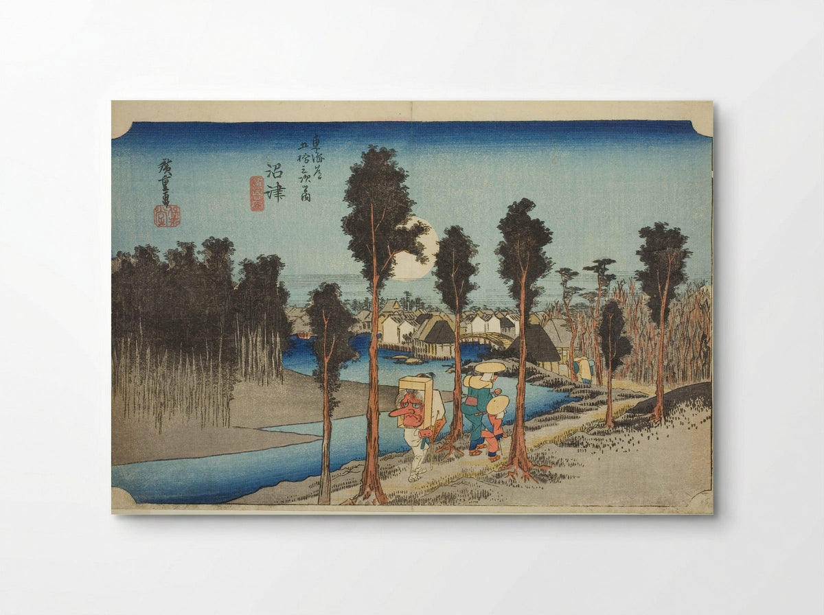 Numazu: Twilight - Utagawa Hiroshige - Poster