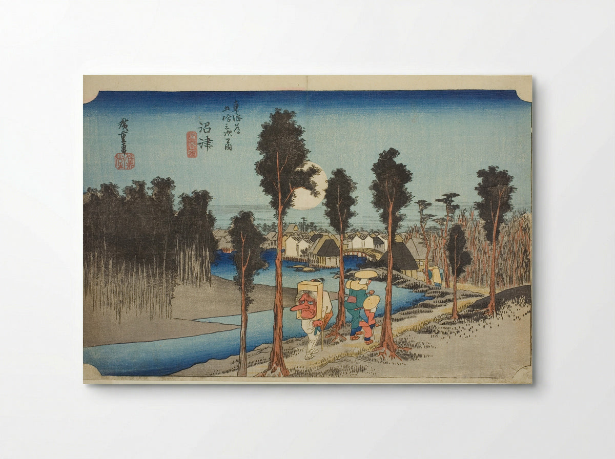 Numazu: Twilight - Utagawa Hiroshige - Poster