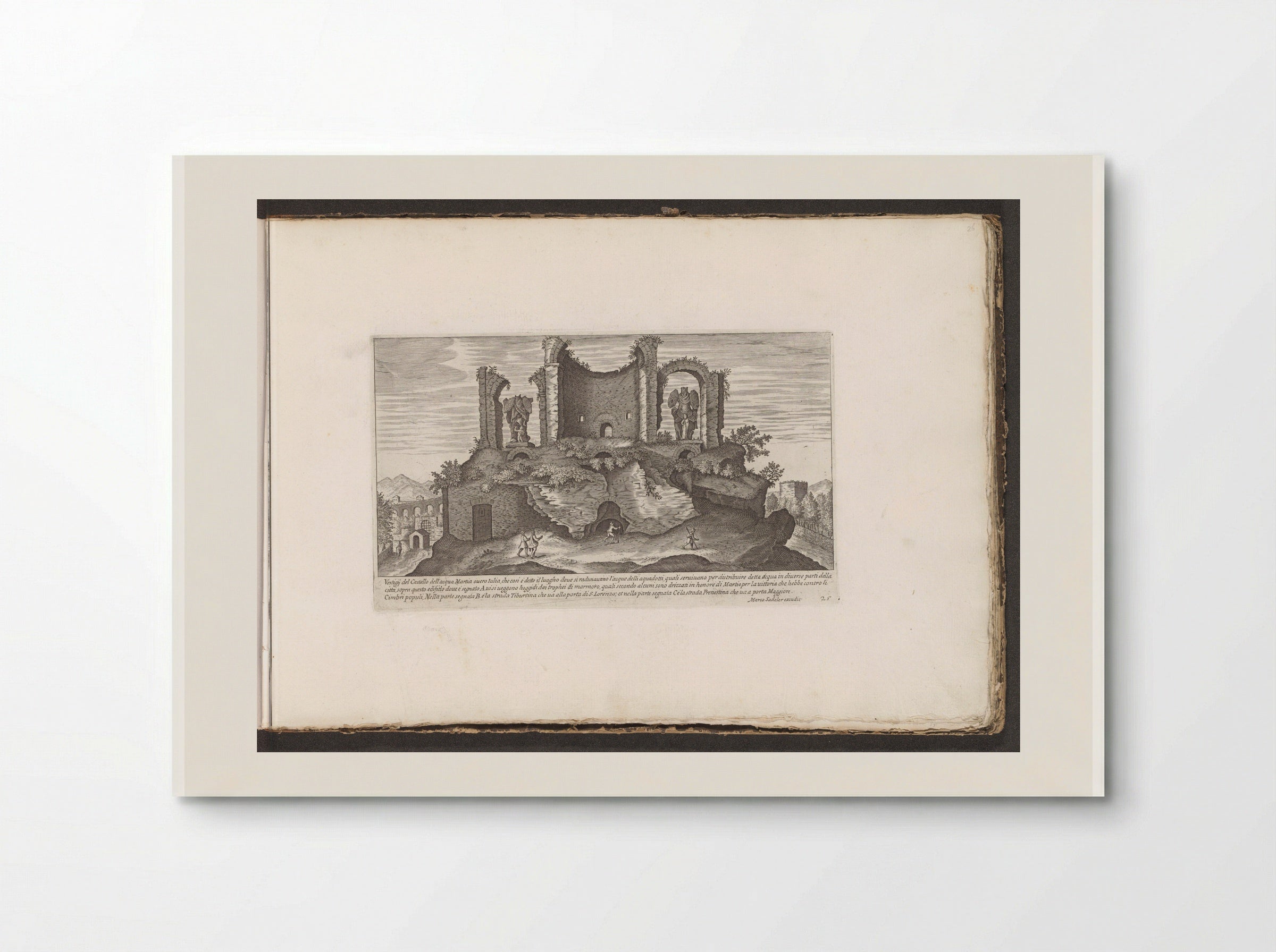 Nymphaeum of Alexander Severus - Giovanni Giacomo de' Rossi - Poster