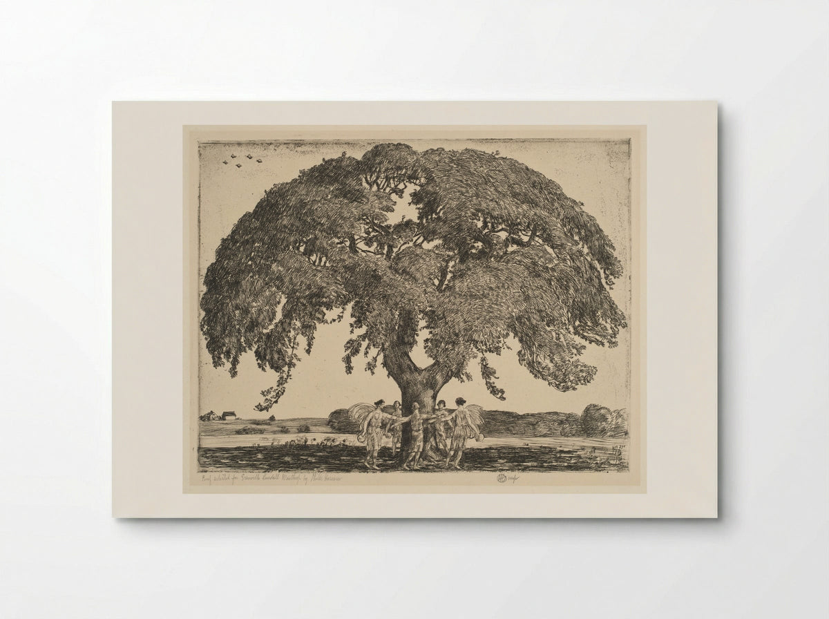 Nyssa Sylvatica - Childe Hassam - Poster