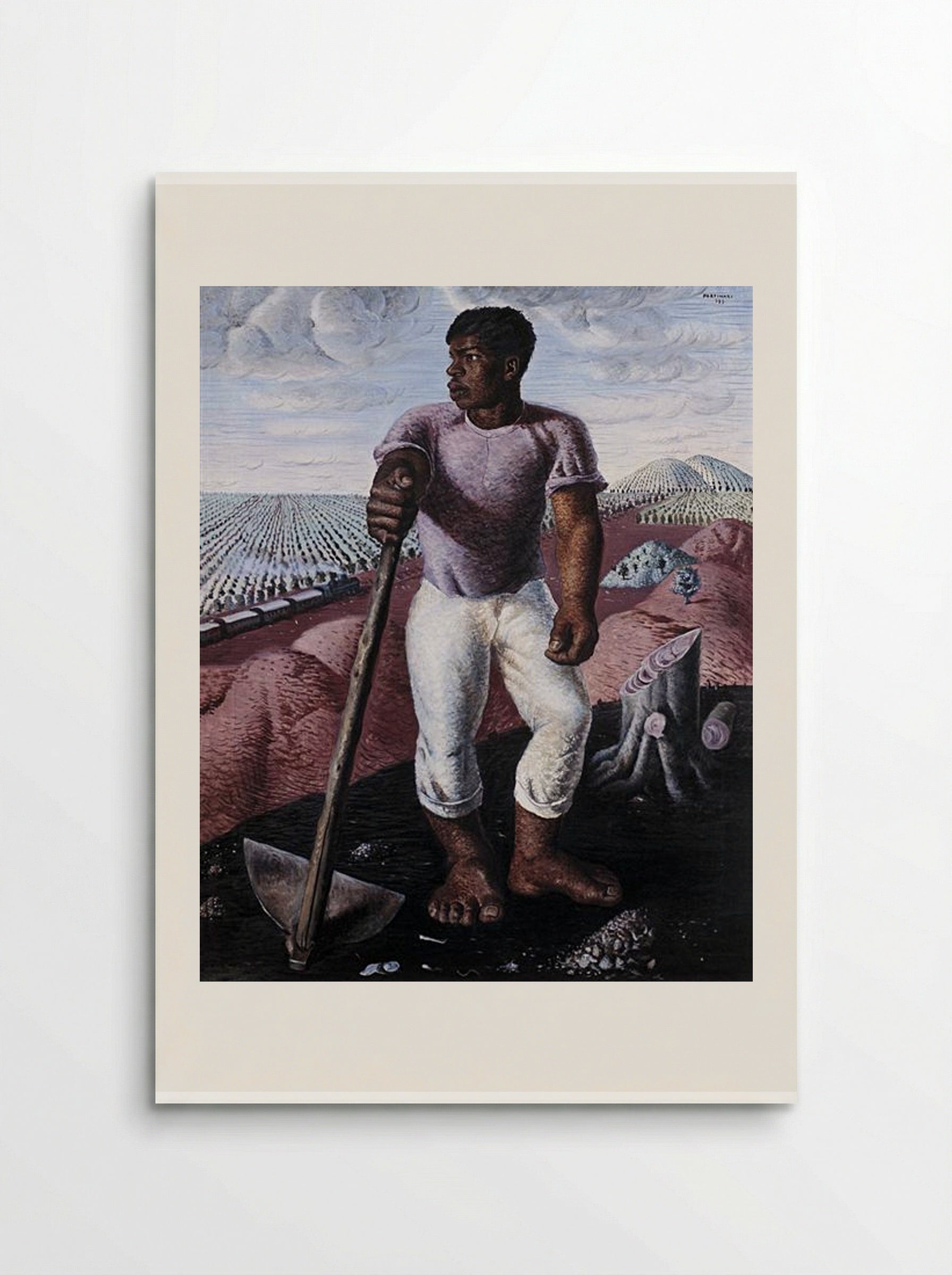 O Lavrador de Café - Candido Portinari - Poster