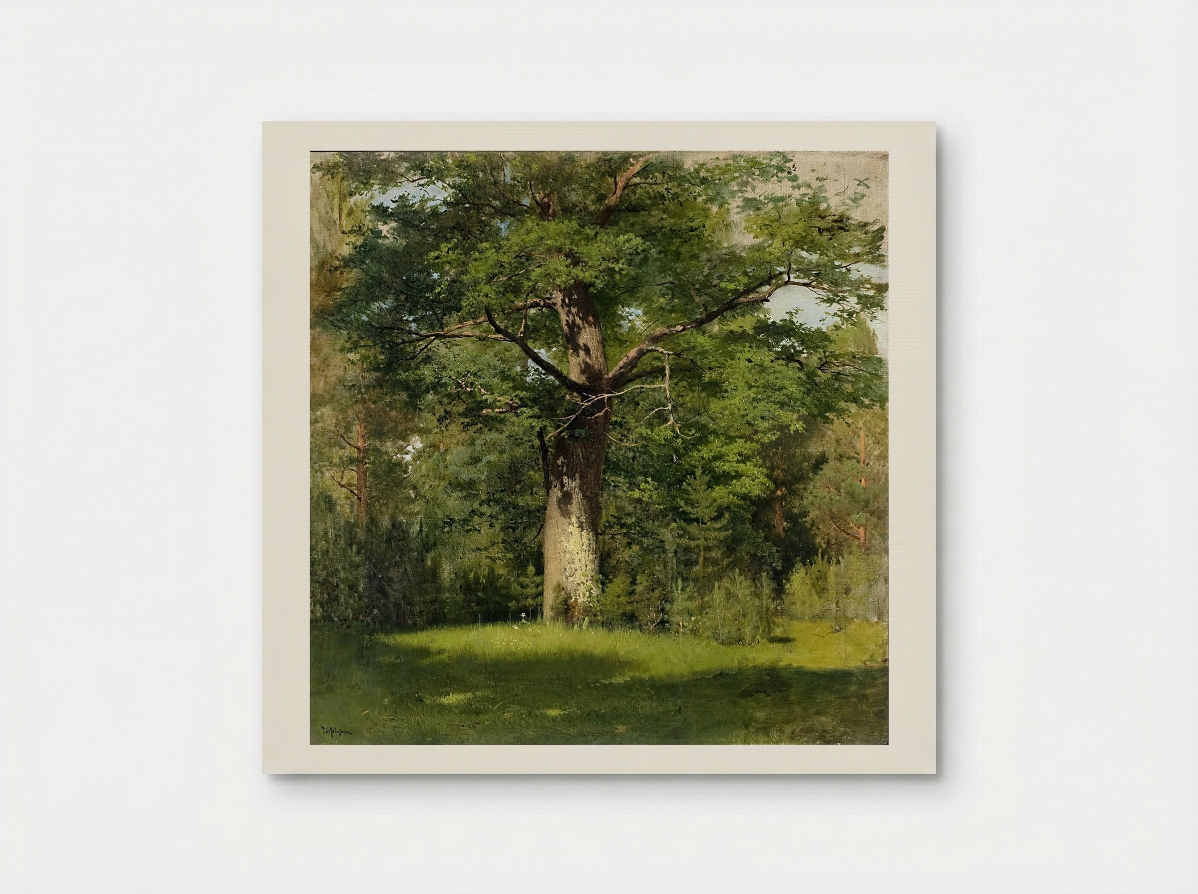 Oak - Isaac Levitan - Poster