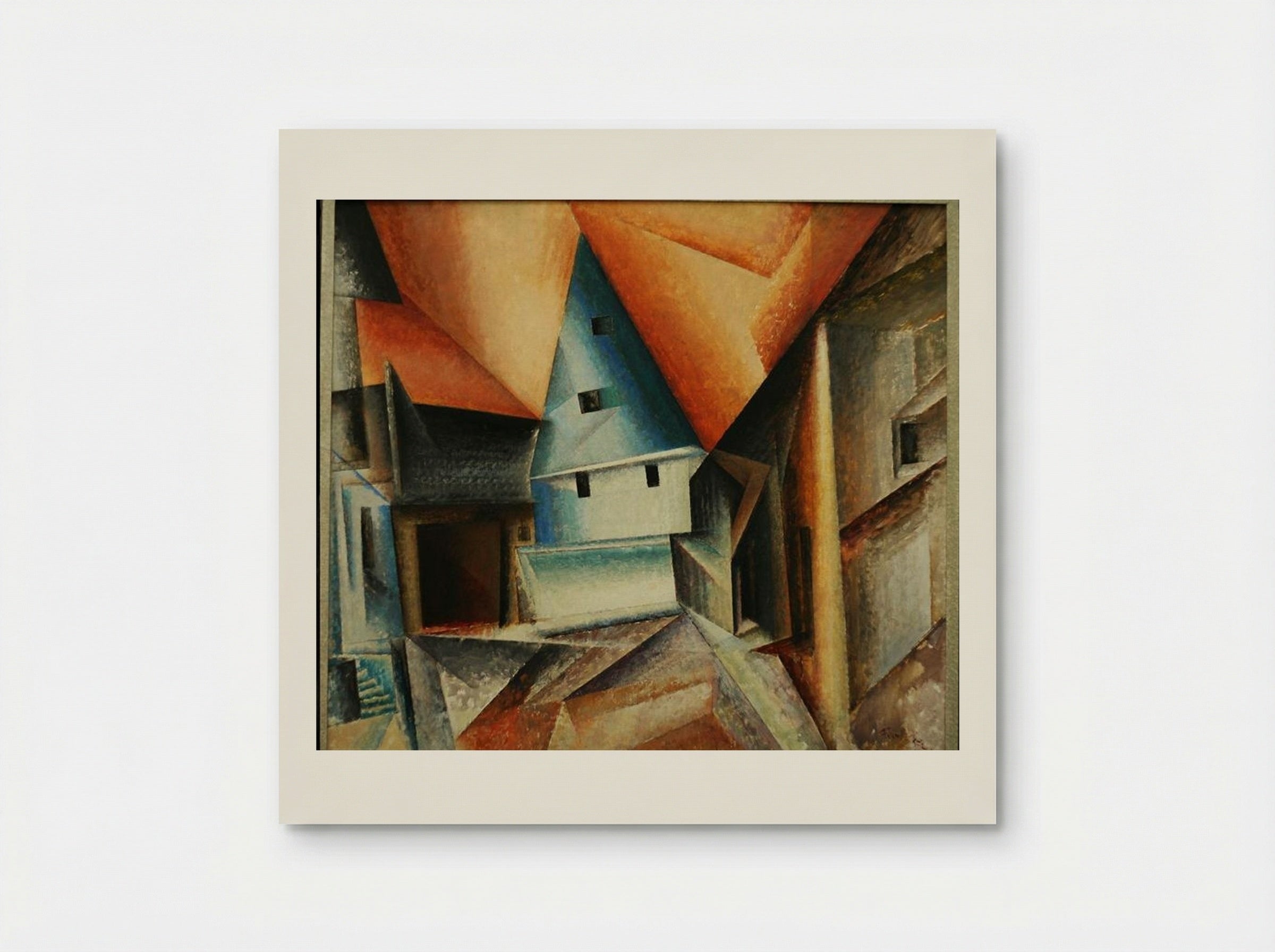 Oberweimar - Lyonel Feininger - Poster