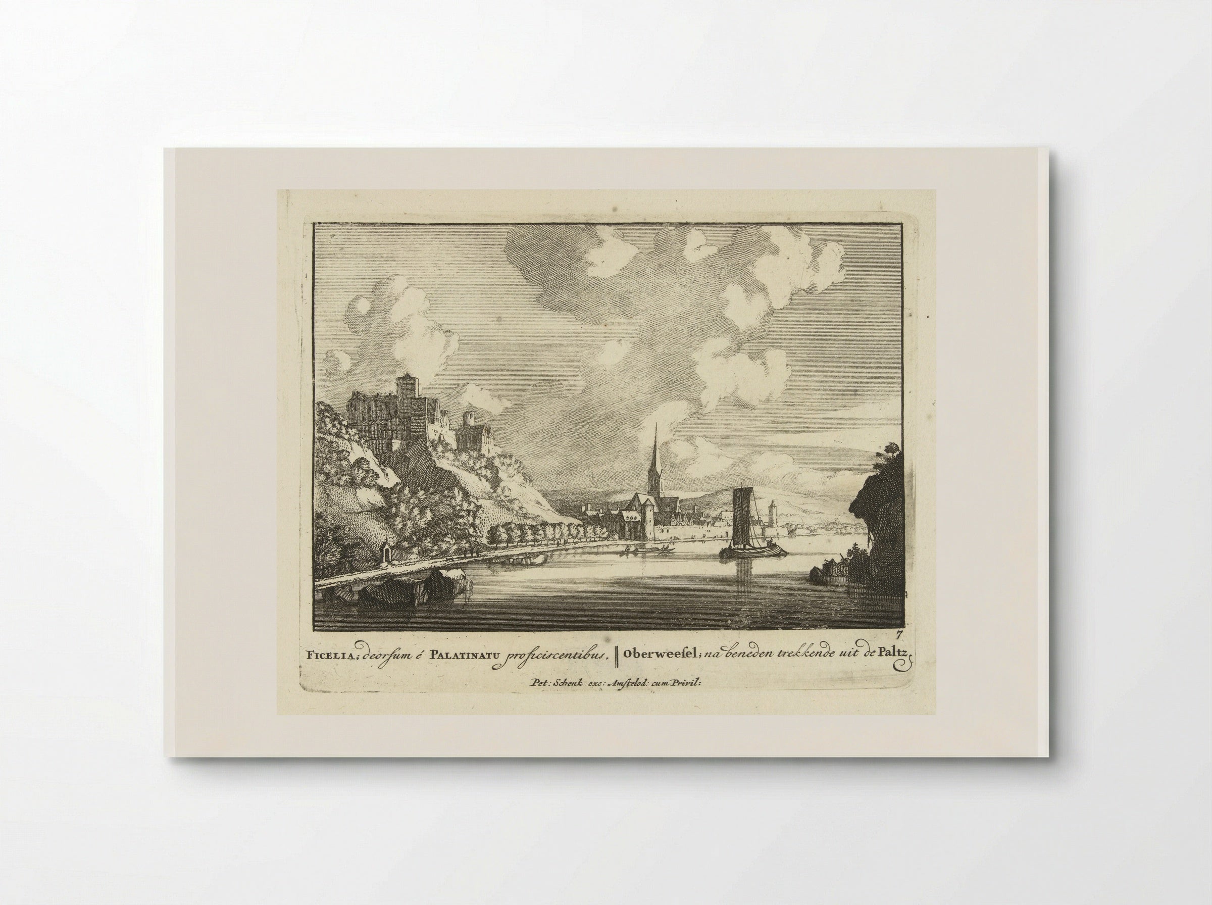 Oberwesel aan de Rijn - Jan van Call (I) - Poster