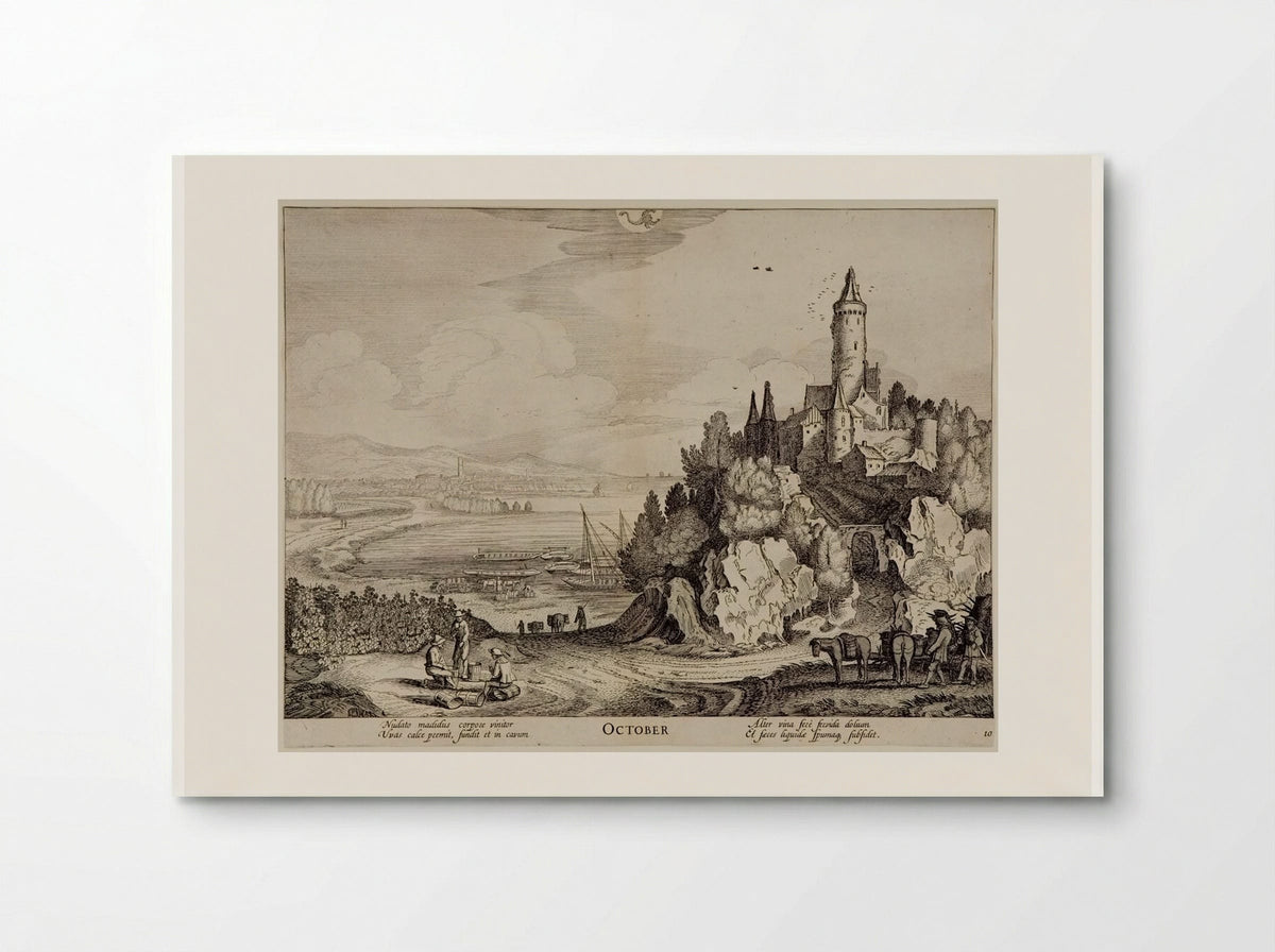 October - Jan van de Velde II - Poster