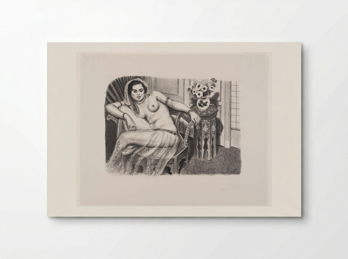 Odalisque in a Tulle Skirt - Henri Matisse - Poster
