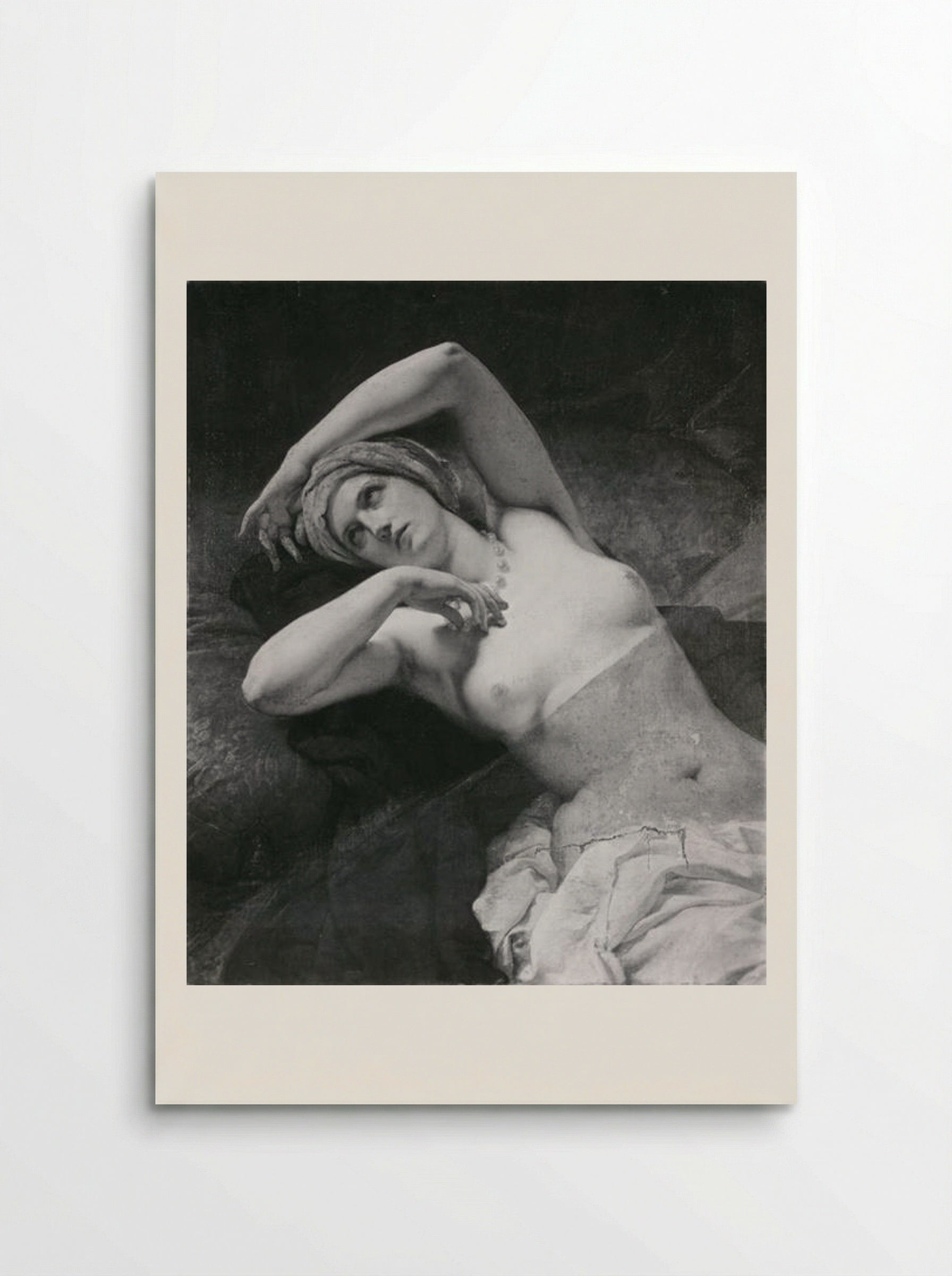 Odalisque - Francesco Hayez - Poster