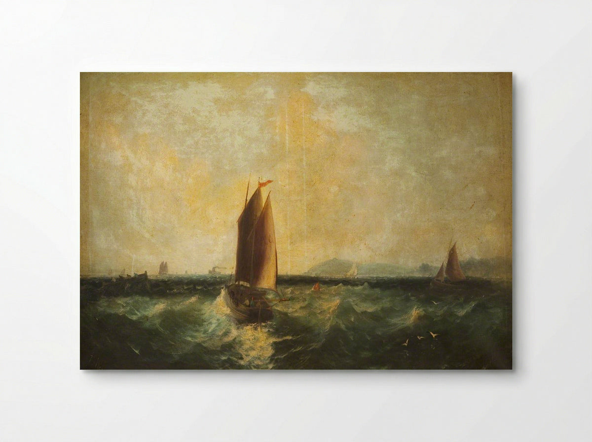 Off Ramsey Bay - James Webb - Poster
