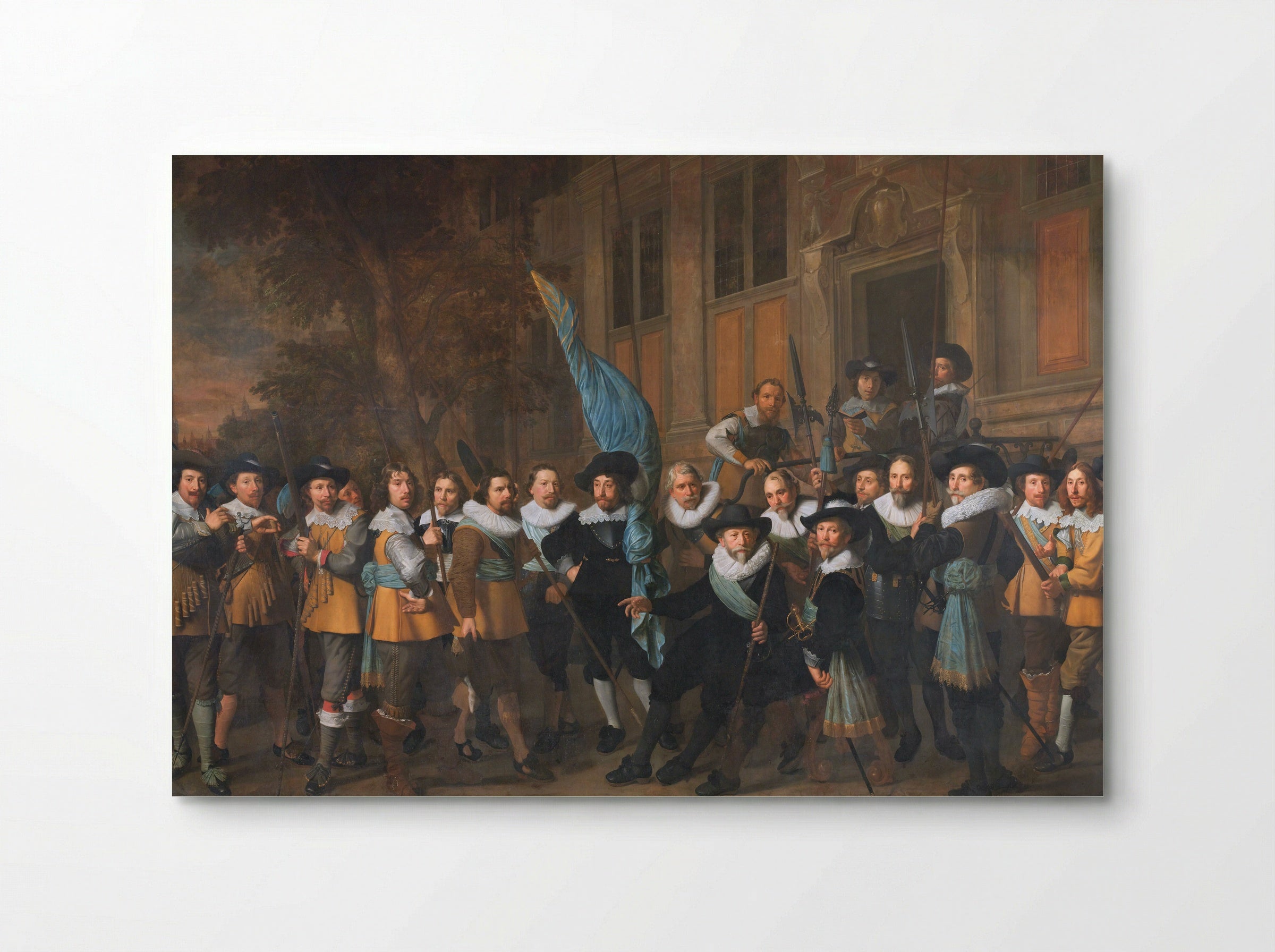 Officers and Other Civic Guardsmen of District IV - Nicolaes Eliasz. Pickenoy - Poster