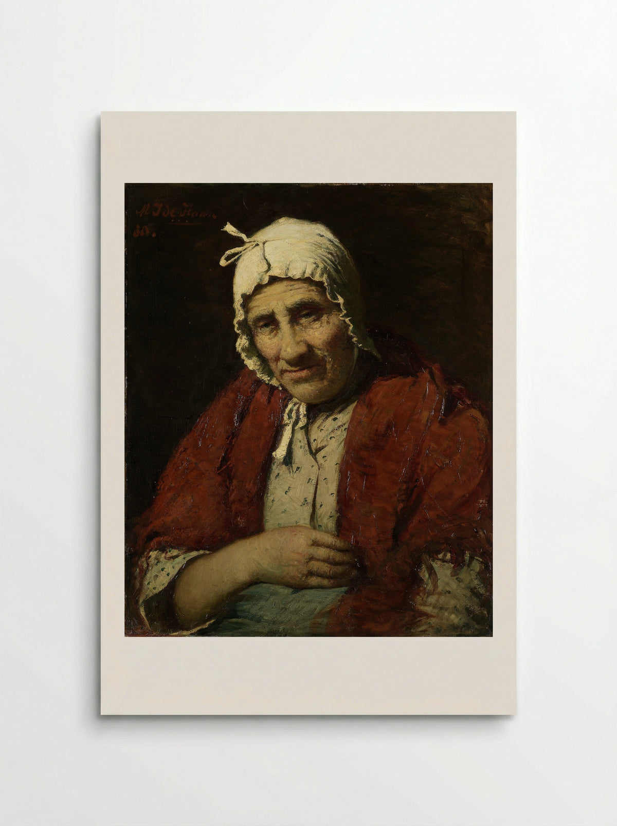Old Jewish Woman - Meijer de Haan - Poster