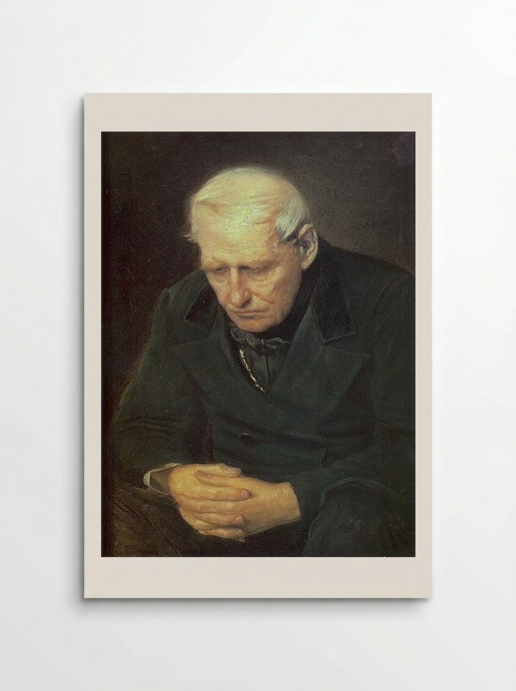 Old Man - Vasily Perov - Poster