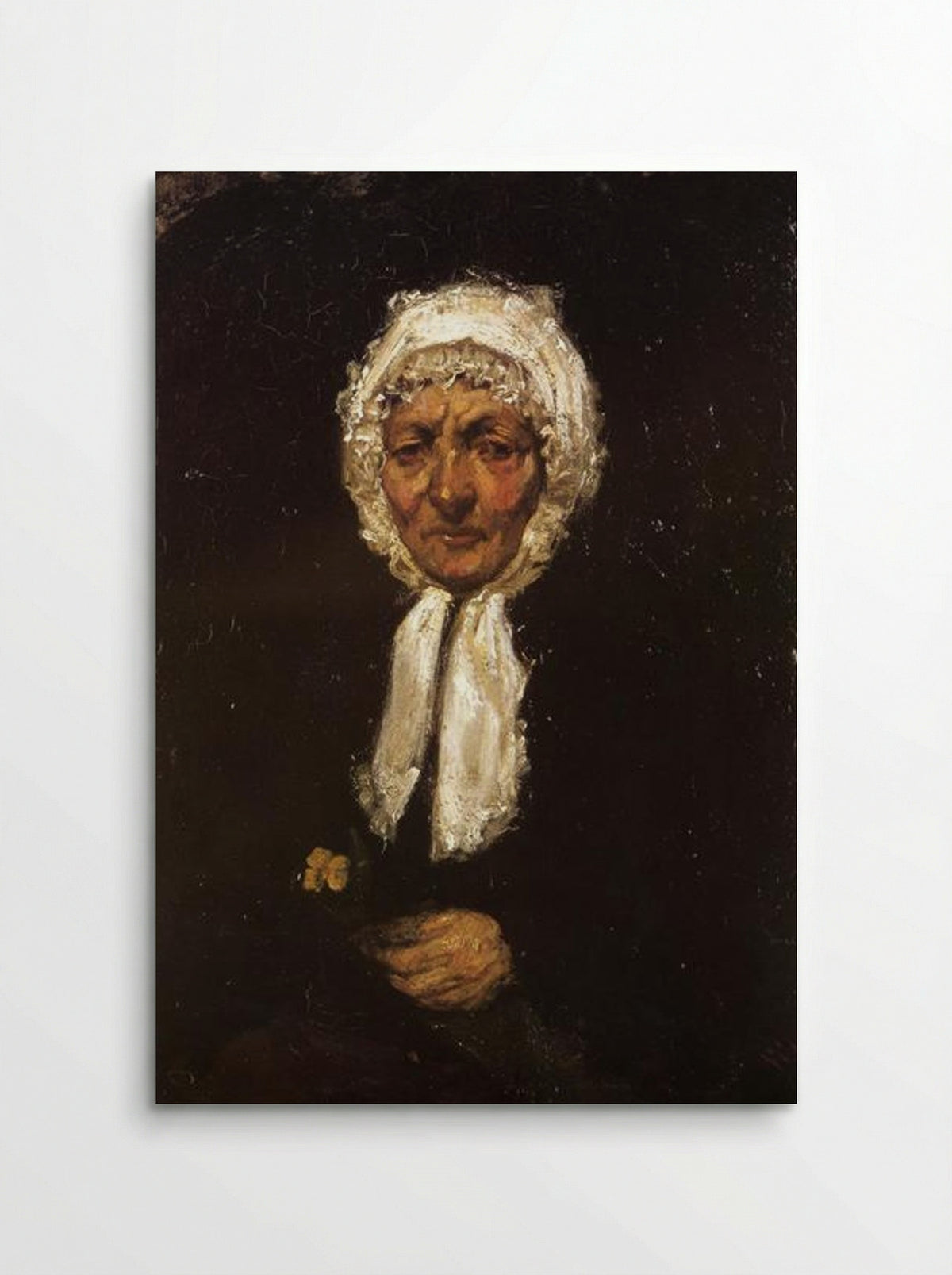 Old Mother Gerard - James McNeill Whistler - Poster