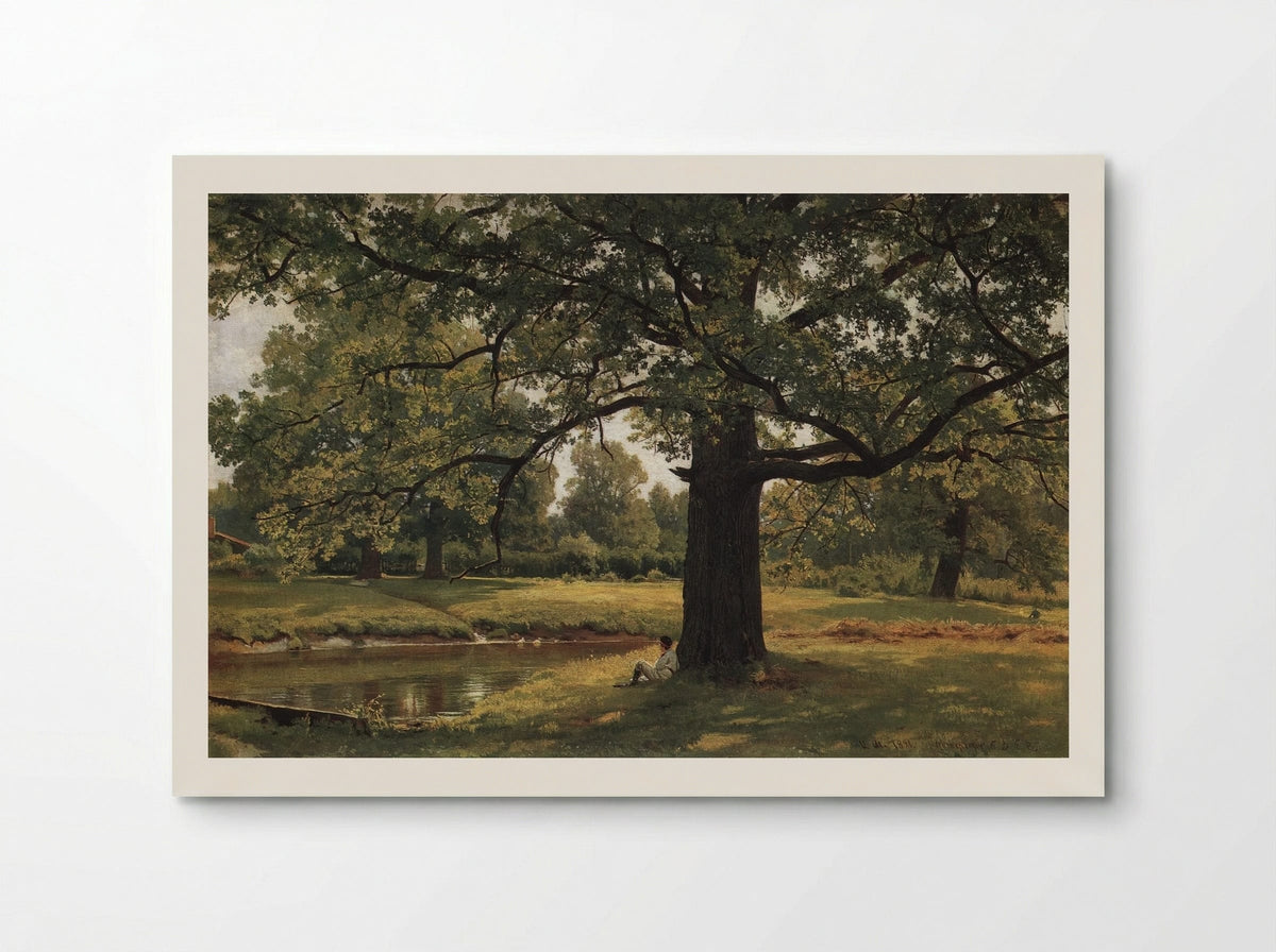Old Oak - Ivan Shishkin - Poster