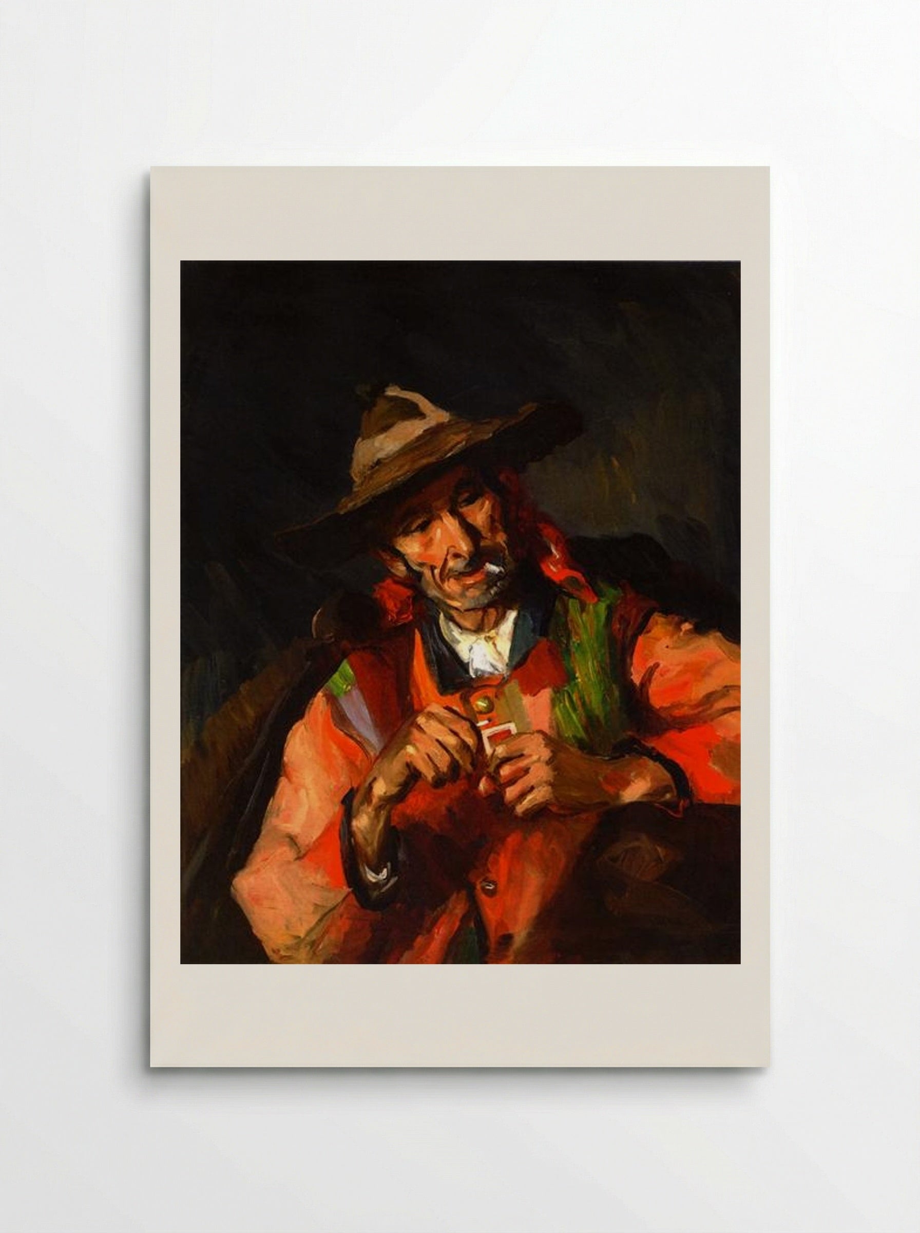Old Spaniard - Robert Henri - Poster