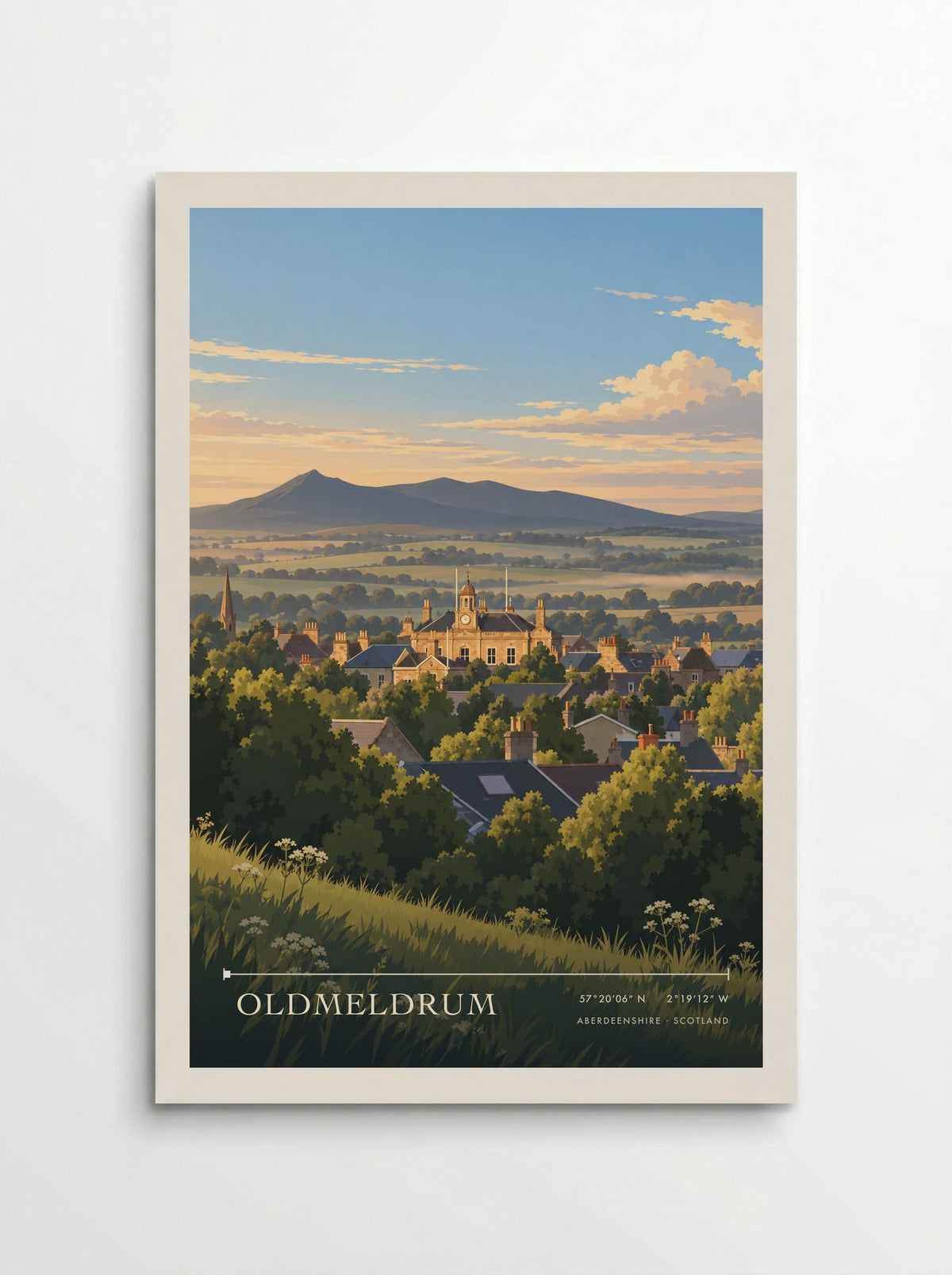 Oldmeldrum, Aberdeenshire | Travel Poster - Poster