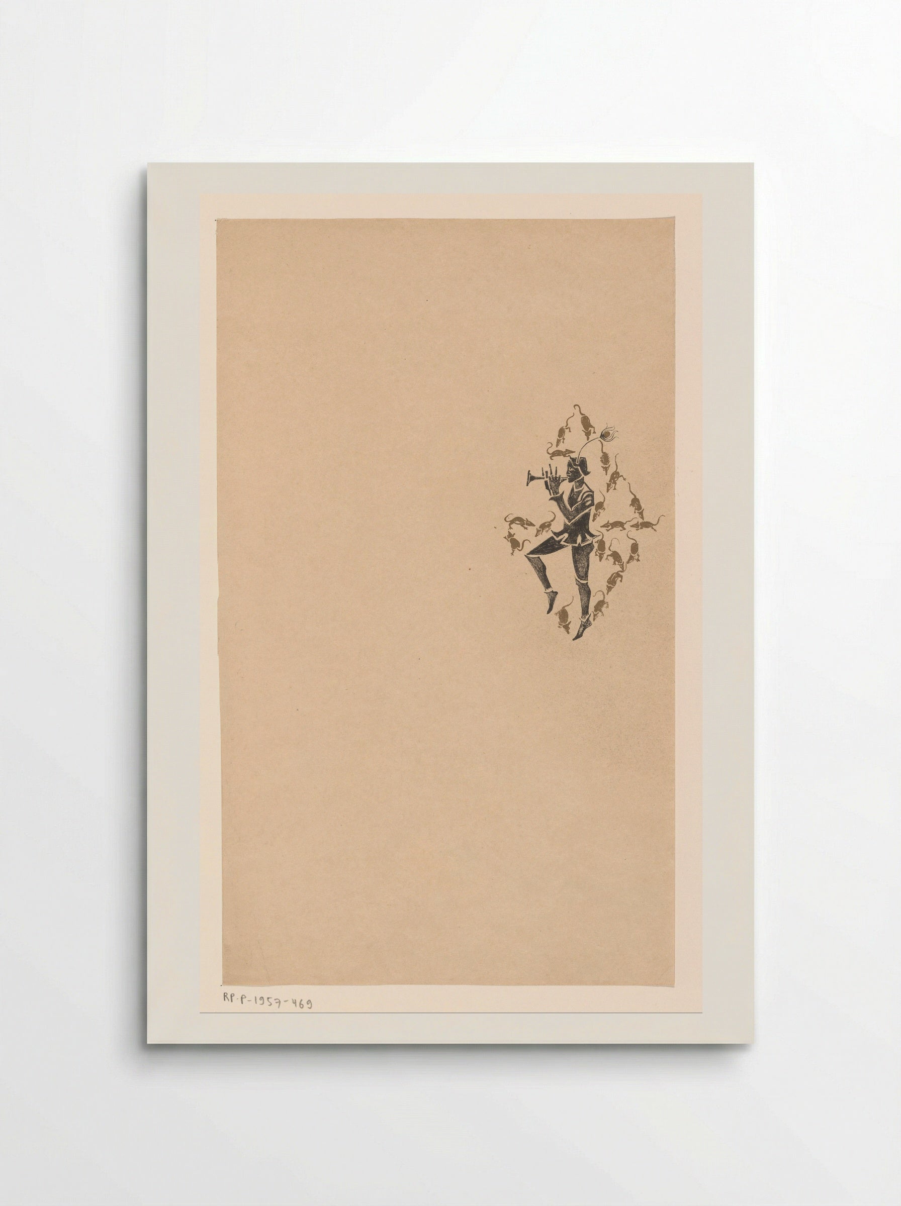 Omslagontwerp voor: Programma van het Concertgebouw Amsterdam - Richard Nicolaüs Roland Holst - Poster