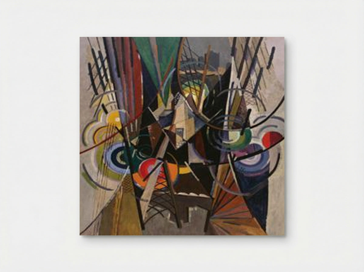 On Brooklyn Bridge - Albert Gleizes - Poster