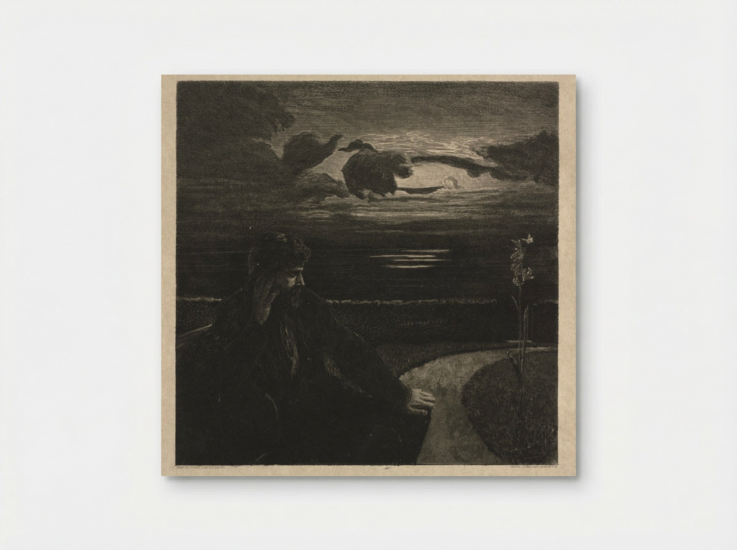 On Death, Part I - Max Klinger - Poster
