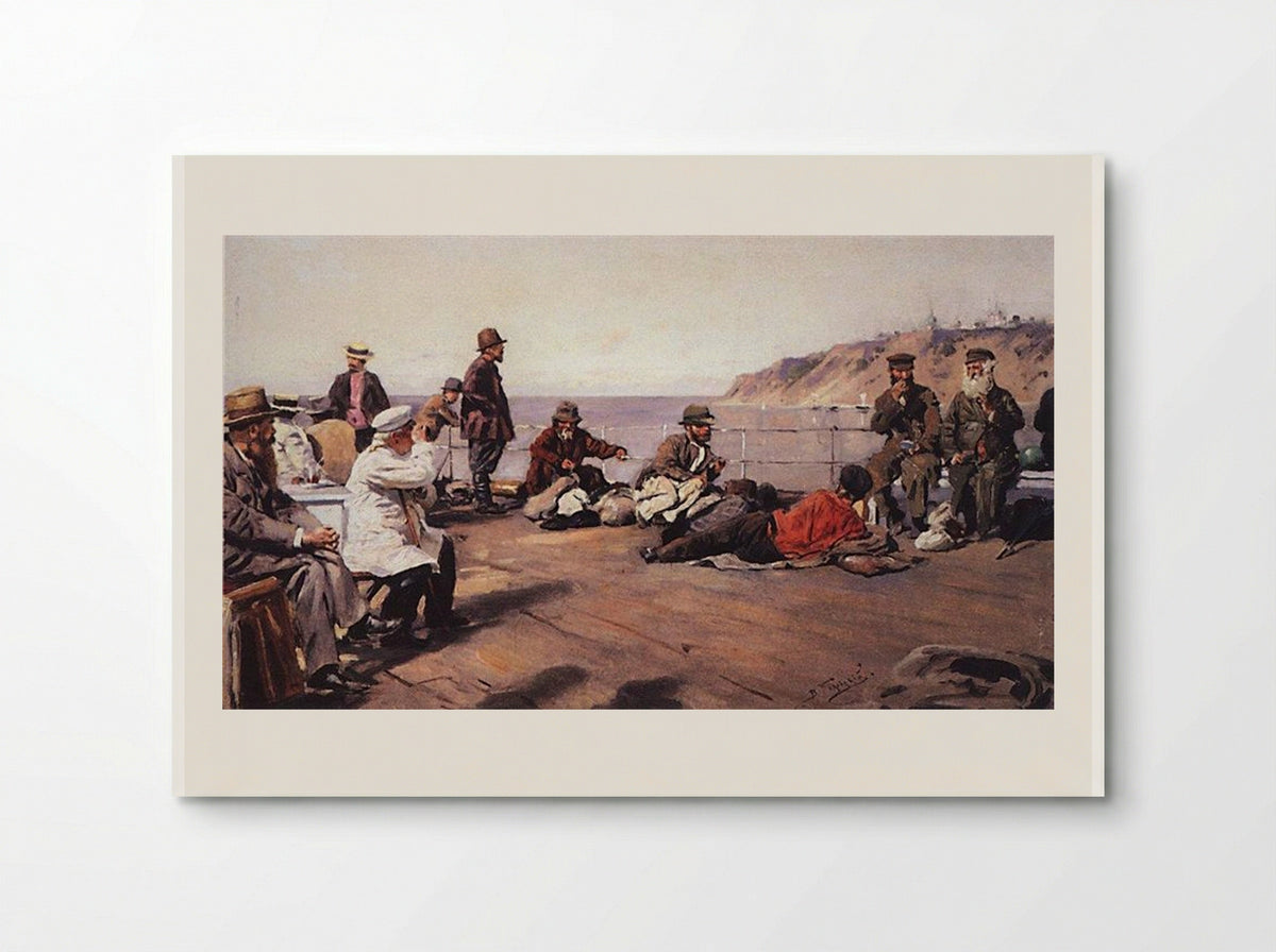 On Deck - Vladimir Makovsky - Poster