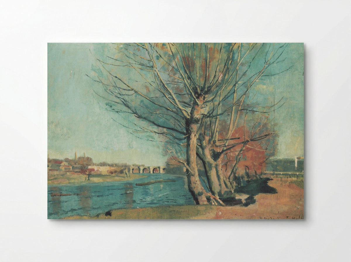 On the Banks of the Manzanares - Ferdinand Hodler - Poster