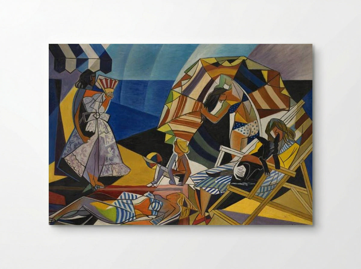 On the Beach - Gino Severini - Poster