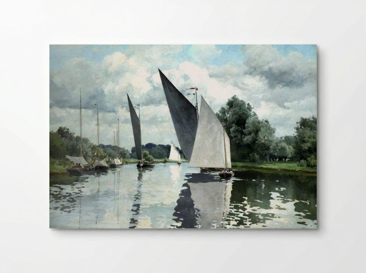 On the Bure at Wroxham - Alfred Parsons - Poster