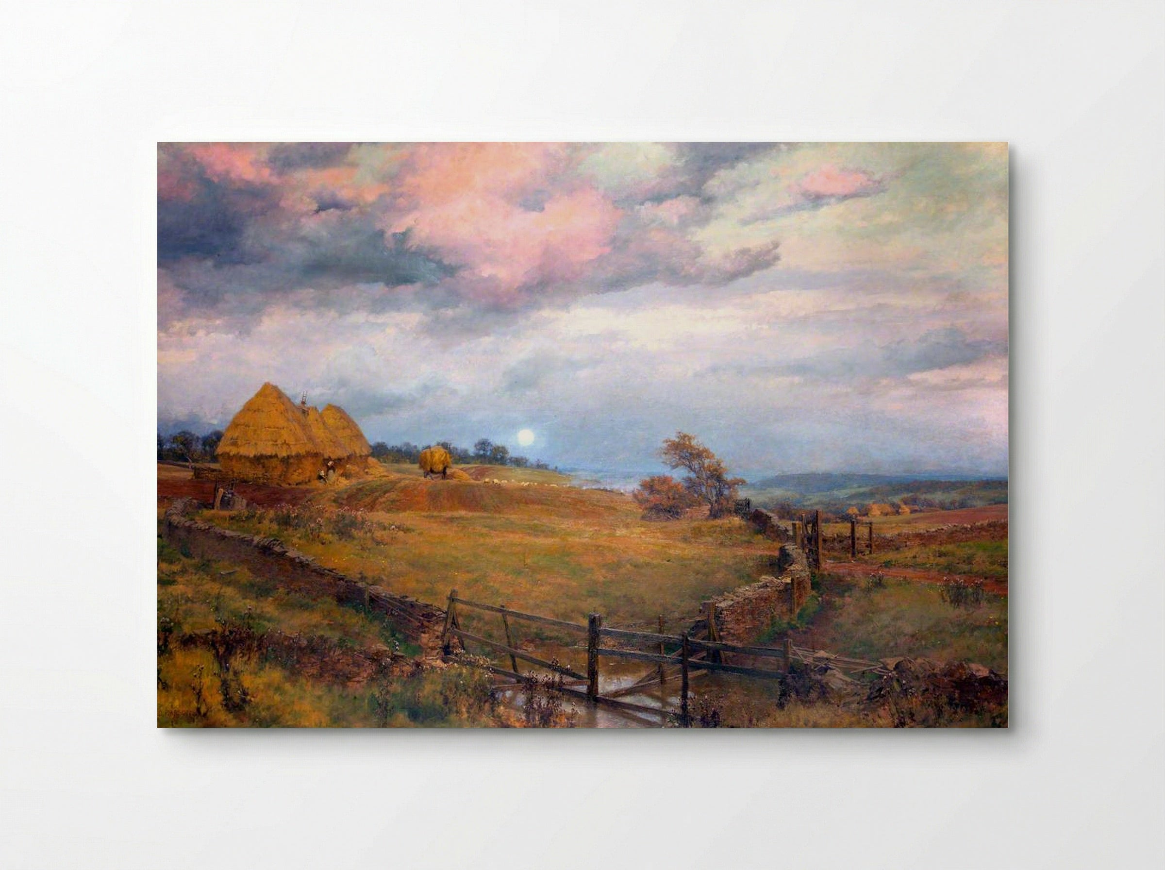 On the Cotswolds - Alfred Parsons - Poster