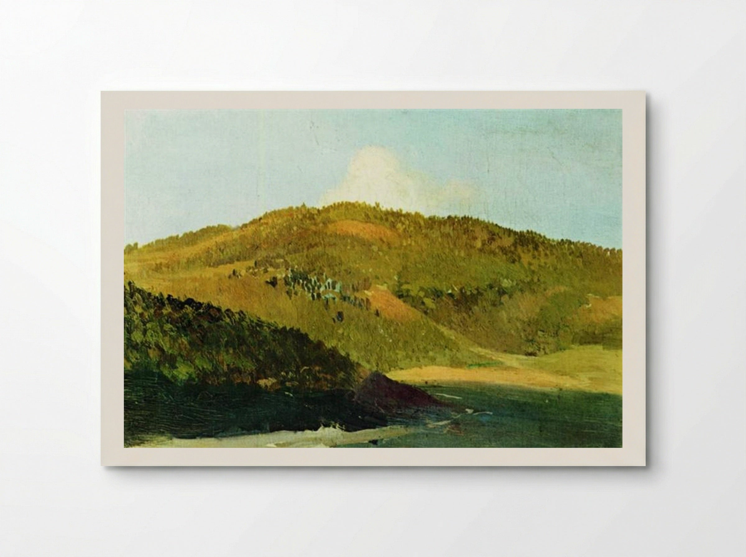 On the Peaks of the Yaila - Isaac Levitan - Poster