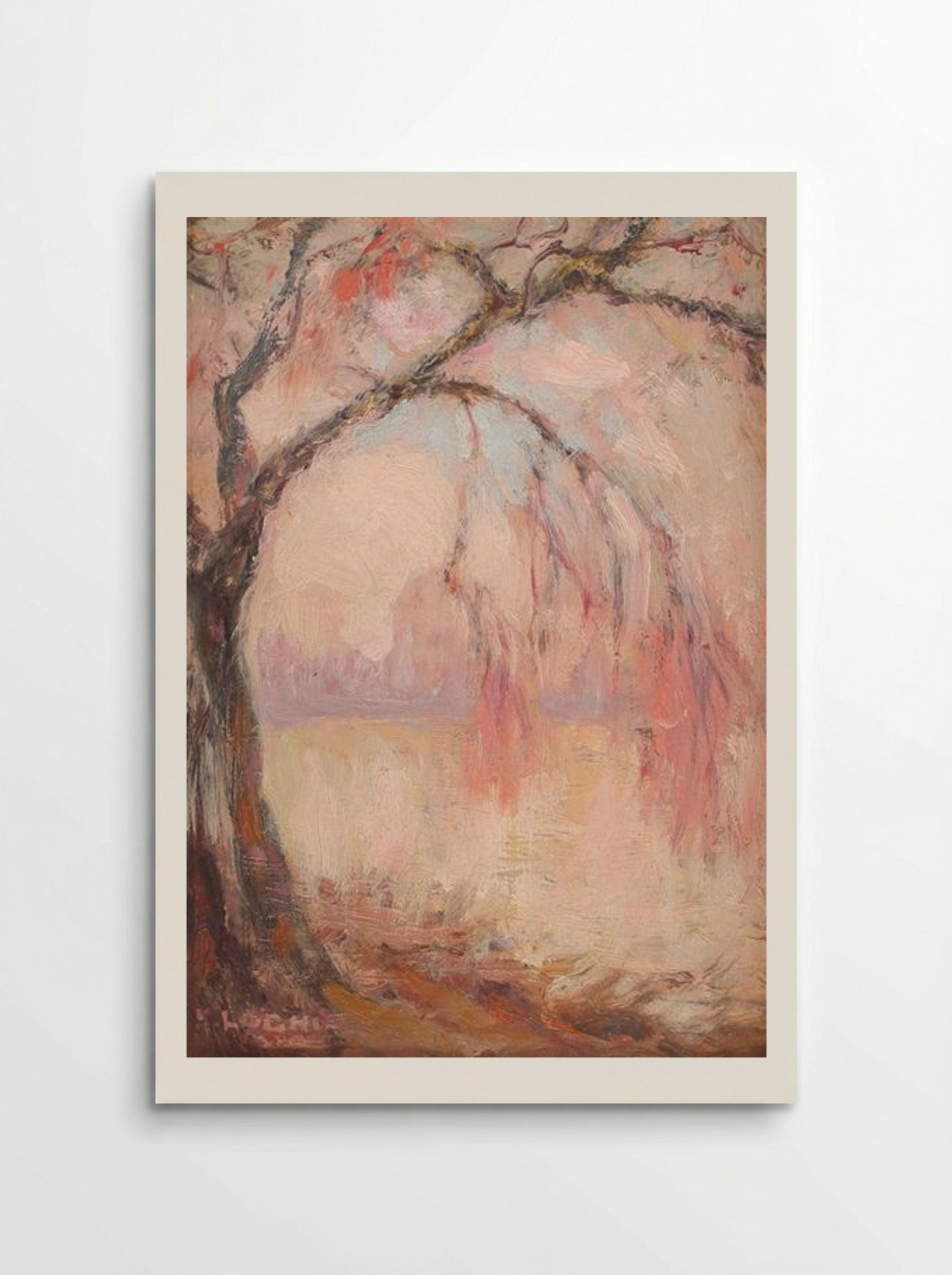On the Shore - Kimon Loghi - Poster