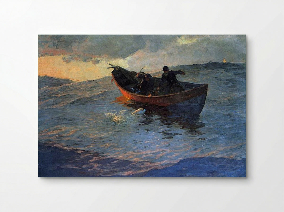 On the Suffolk Coast - Willard Metcalf - Poster