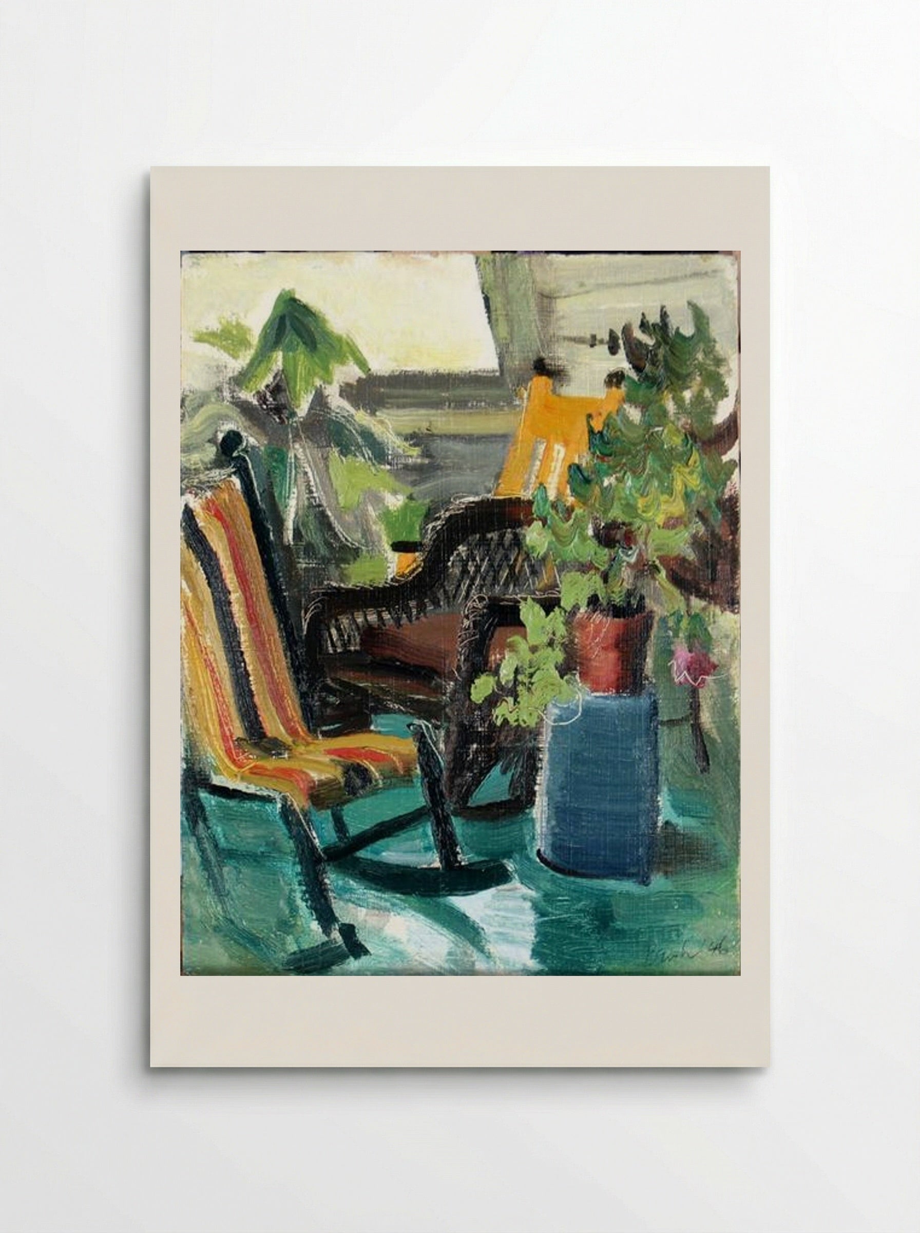 On the Verandah, Belfountain - Jack Bush - Poster