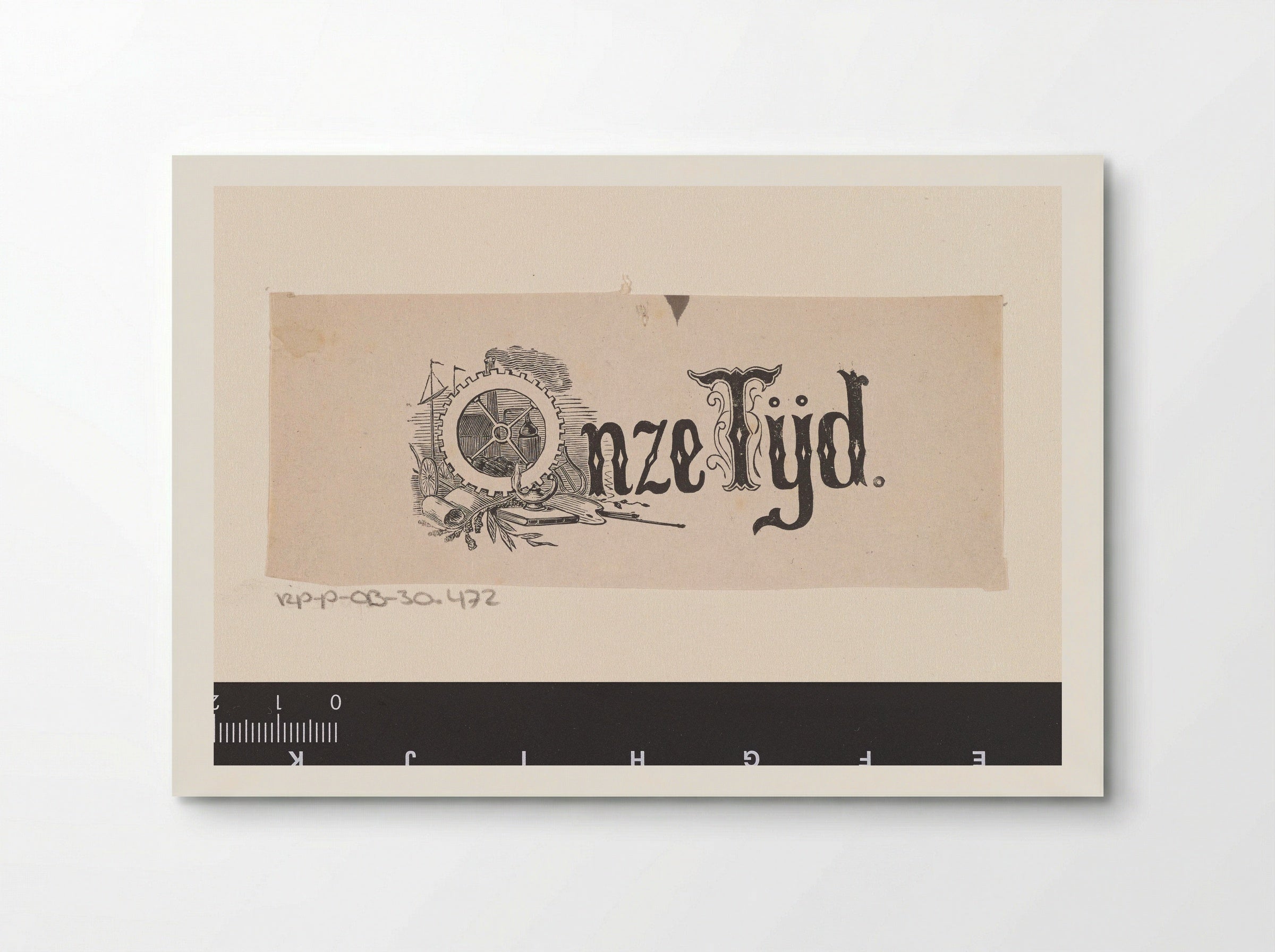 Onze Tijd - Isaac Weissenbruch - Poster