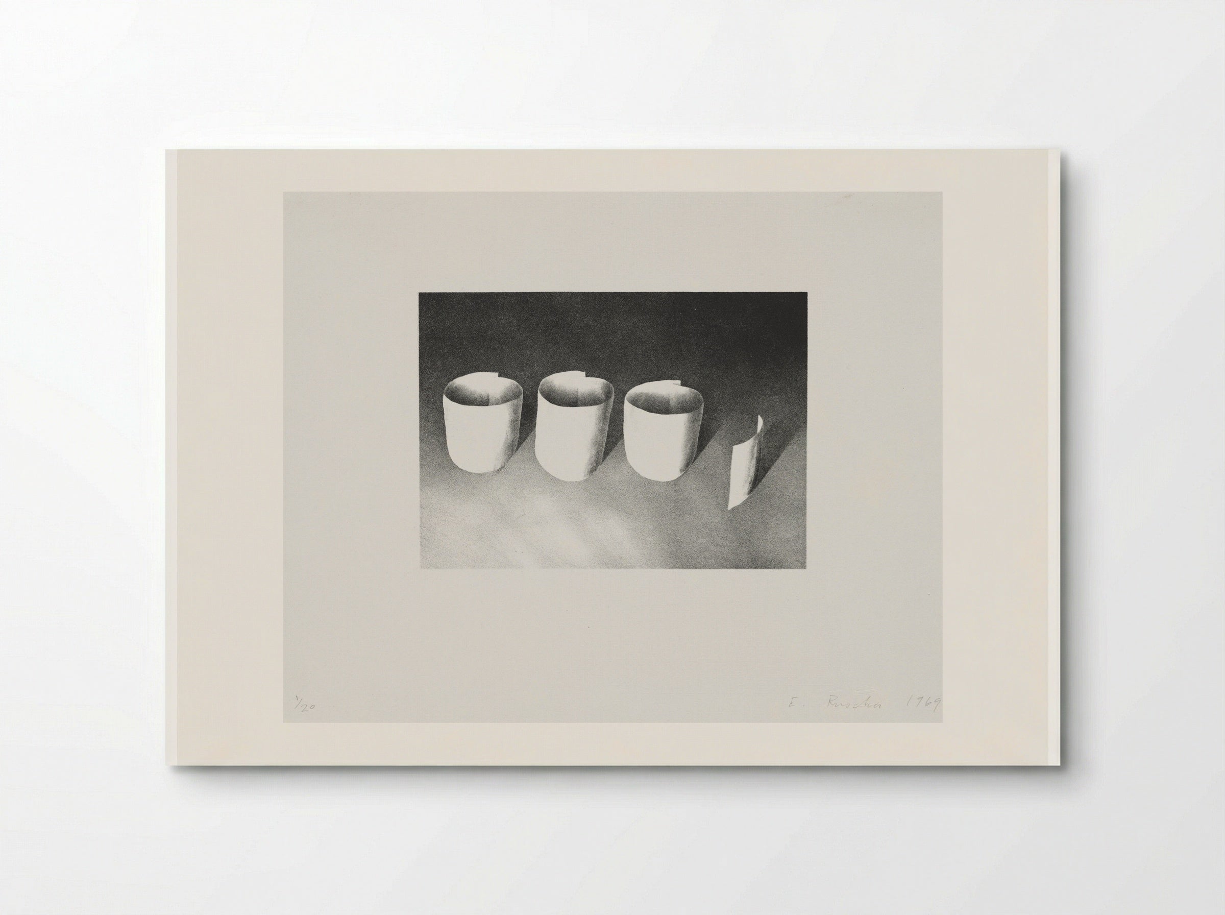Ooo - Edward Ruscha - Poster