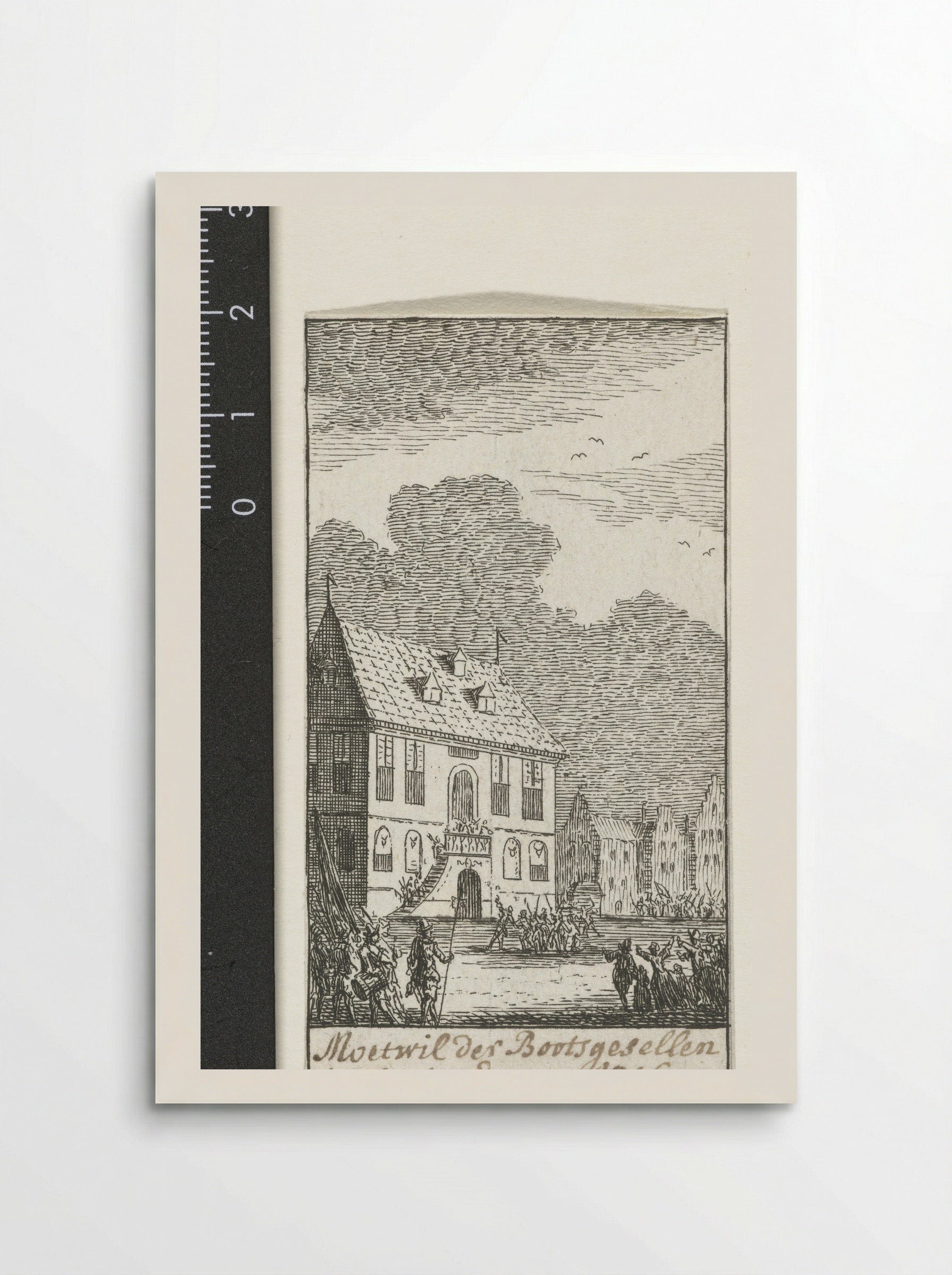 Opstandige scheepsbemanning te Amsterdam, 1629 - Simon Fokke - Poster