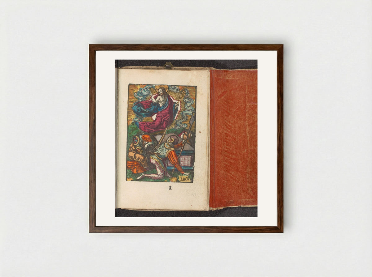 Opstanding - Doen Pietersz. - Framed Print Dark Wood
