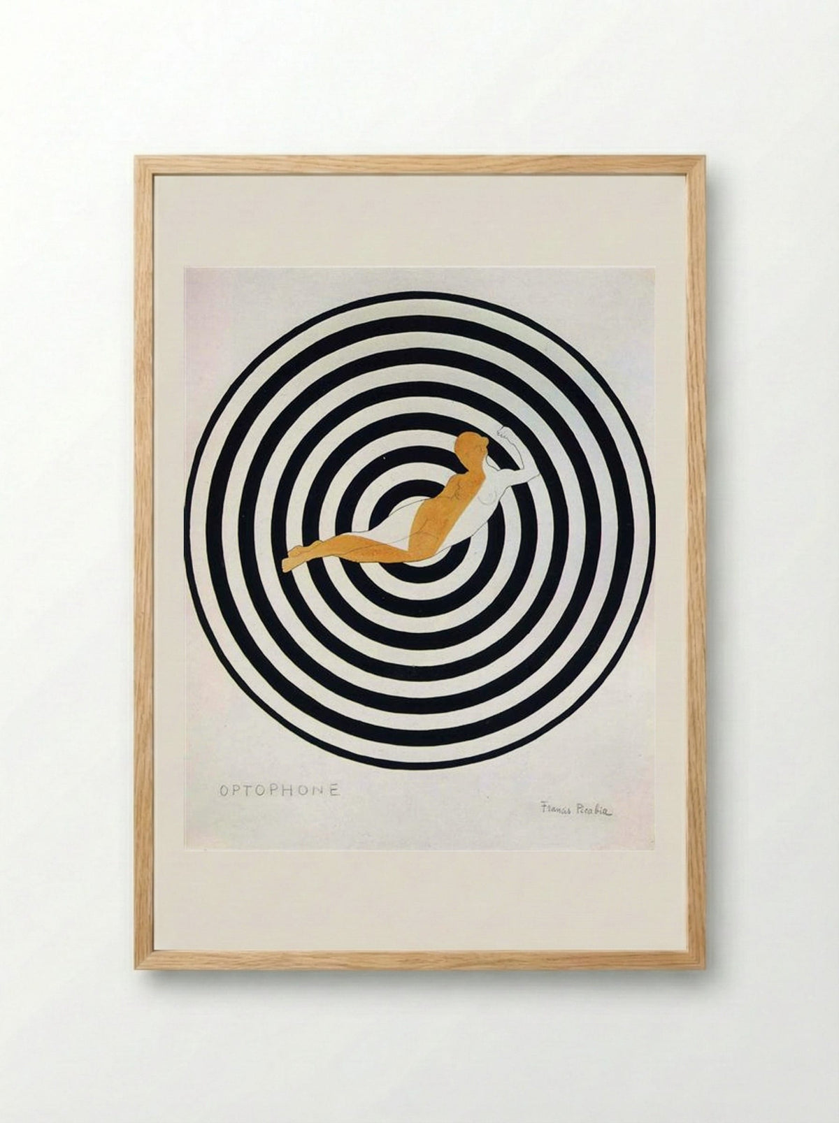 Optophone I - Francis Picabia - Framed Print Wood