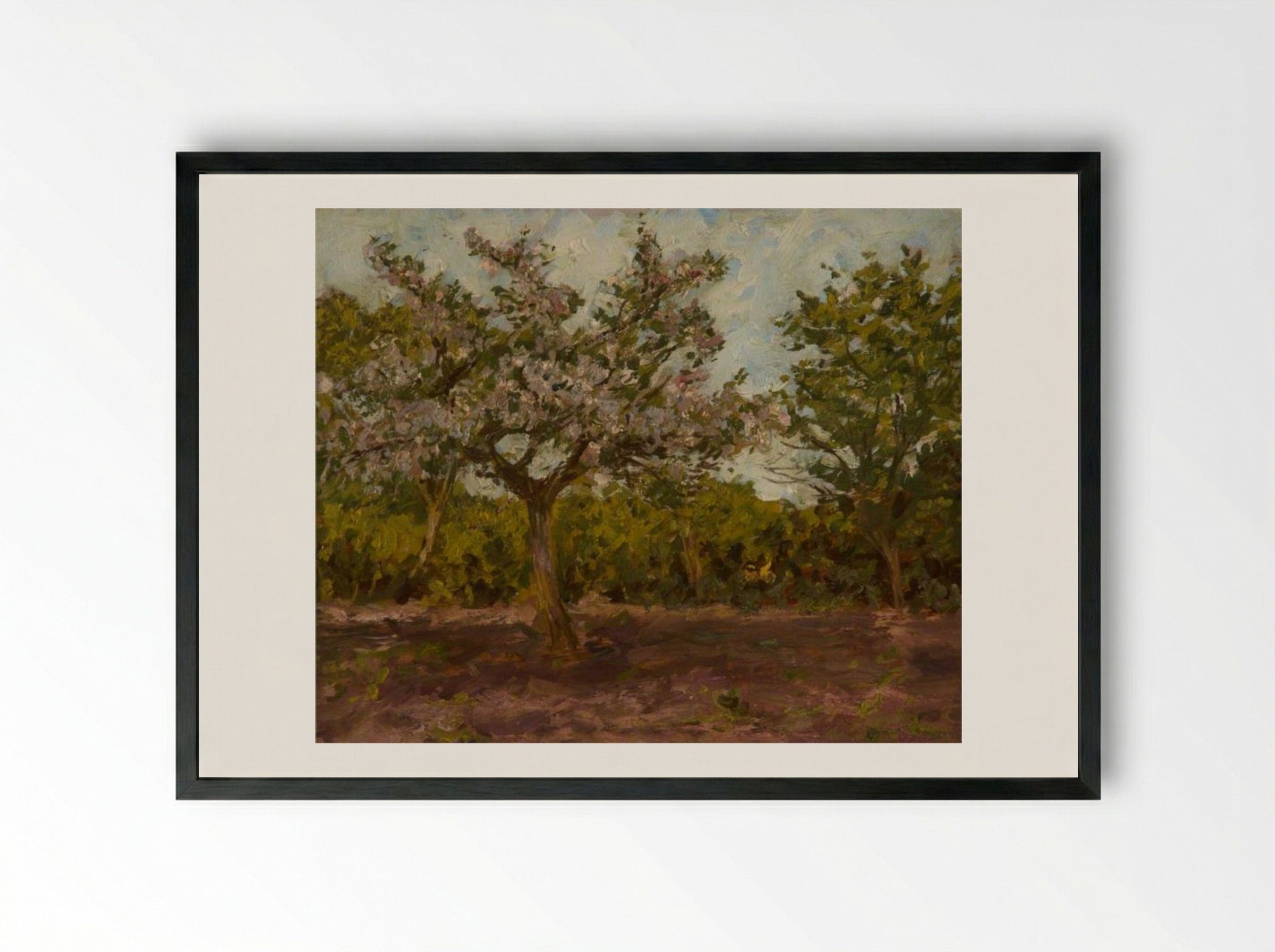Orchard - James Charles - Framed Print Black