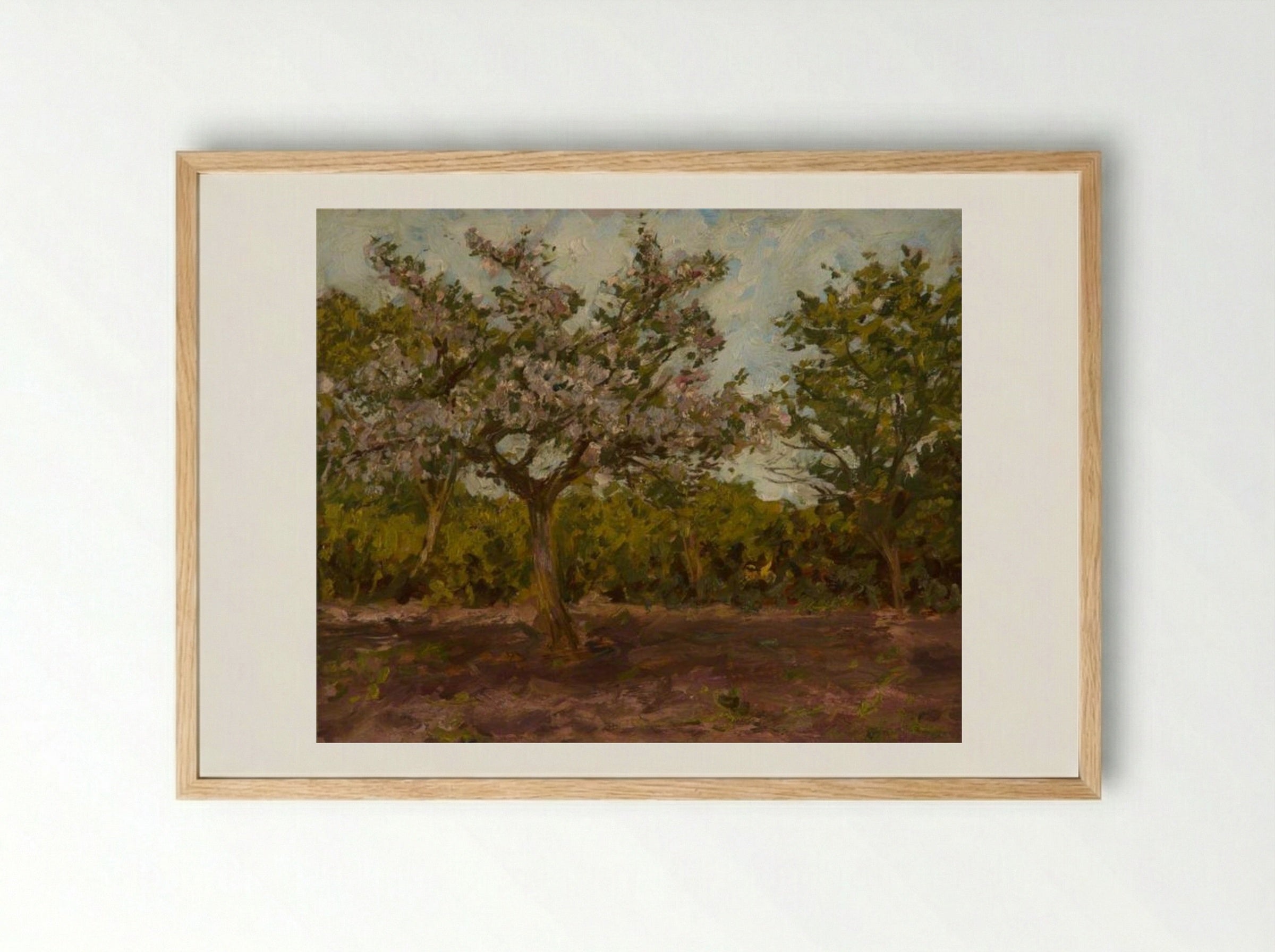 Orchard - James Charles - Framed Print Wood