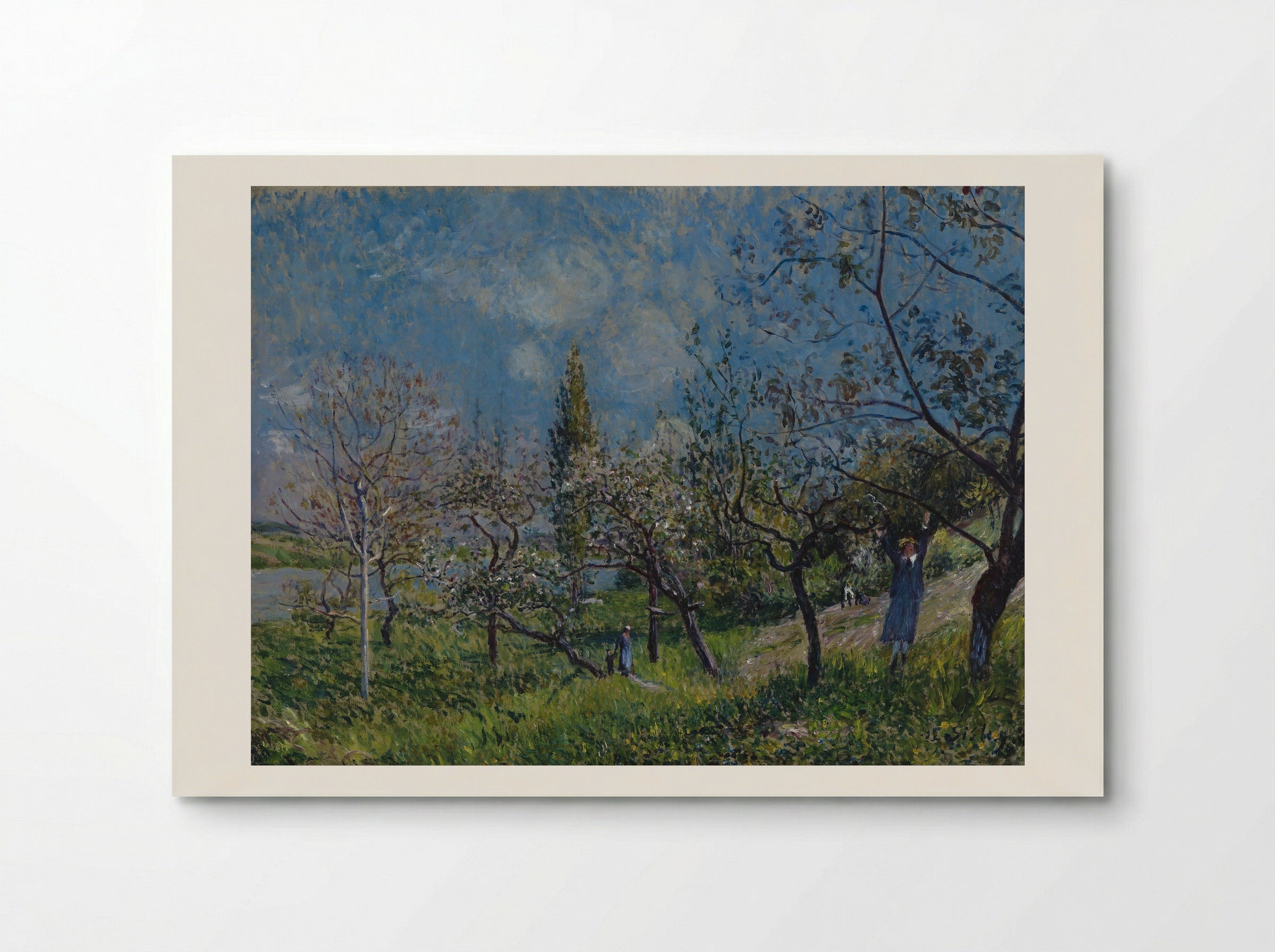 Orchard - Alfred Sisley - Poster
