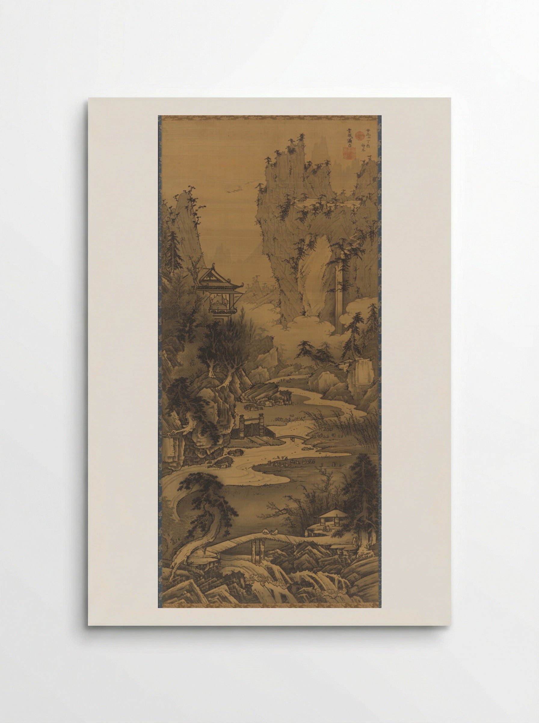 Orchid Pavilion Gathering - Soga Shōhaku - Poster