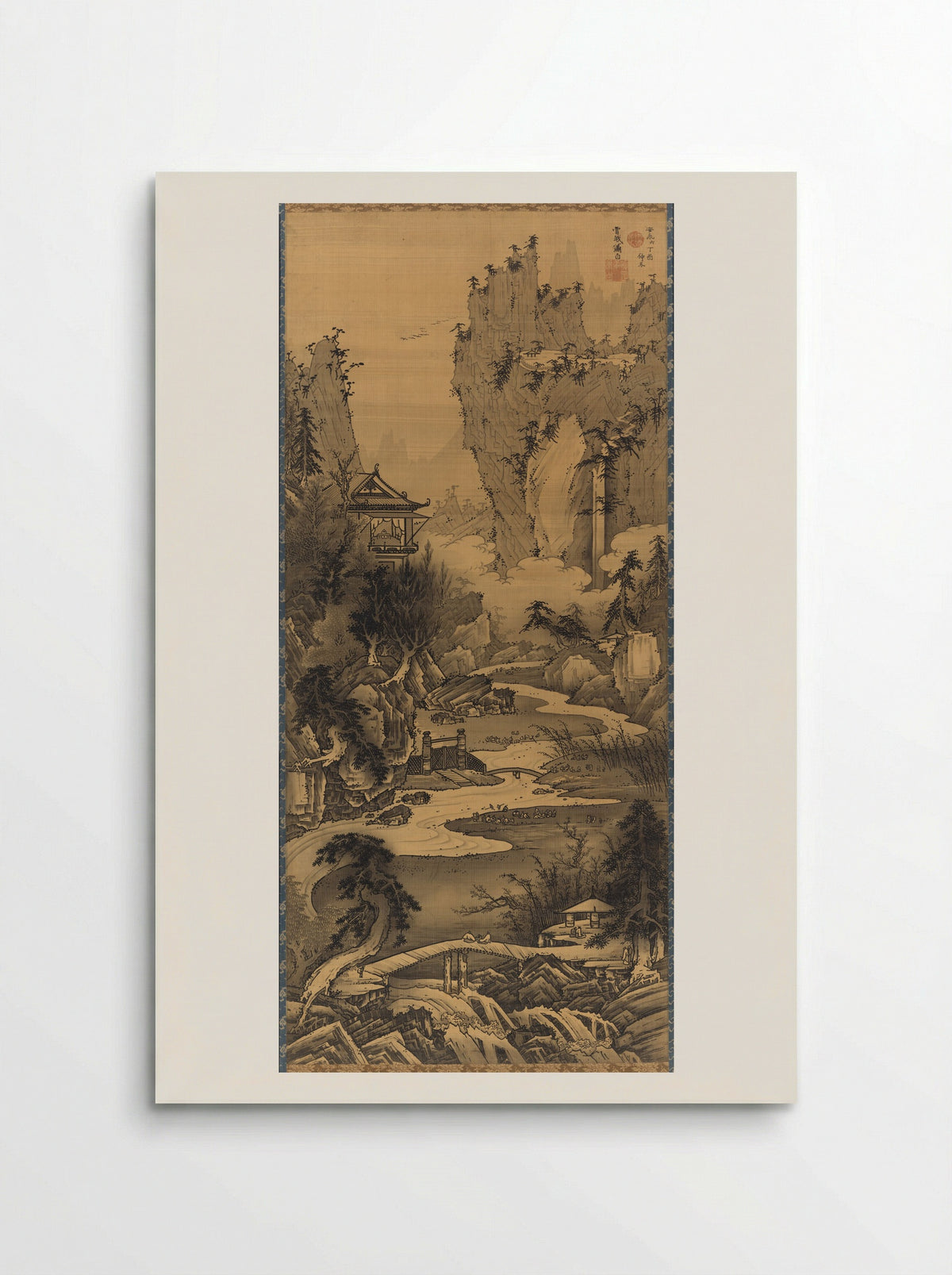 Orchid Pavilion Gathering - Soga Shōhaku - Poster
