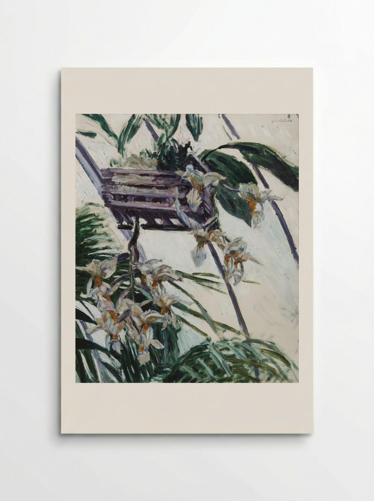 Orchids - Gustave Caillebotte - Poster