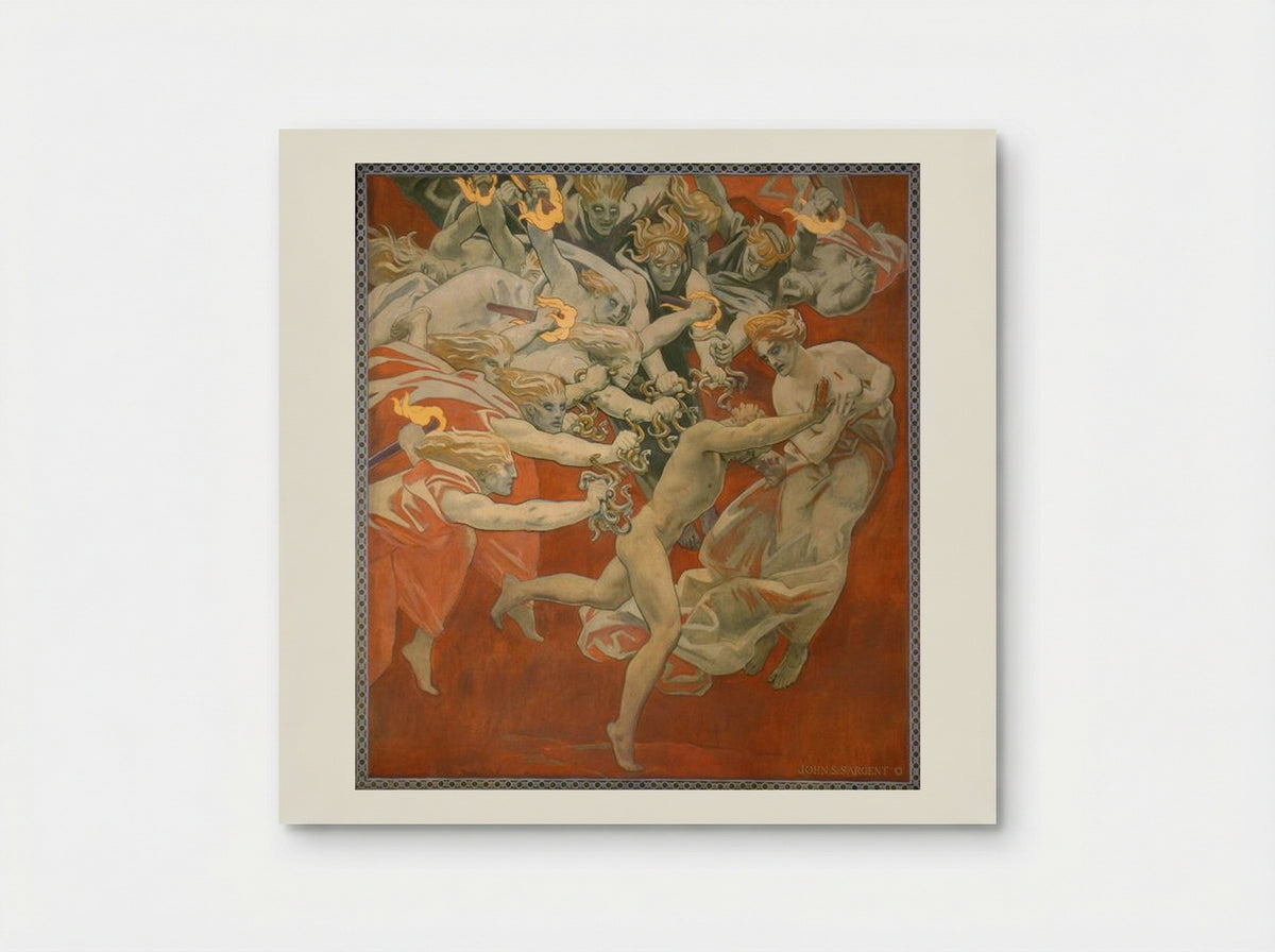 Orestes Pursued by the Furies - John Singer Sargent - Poster