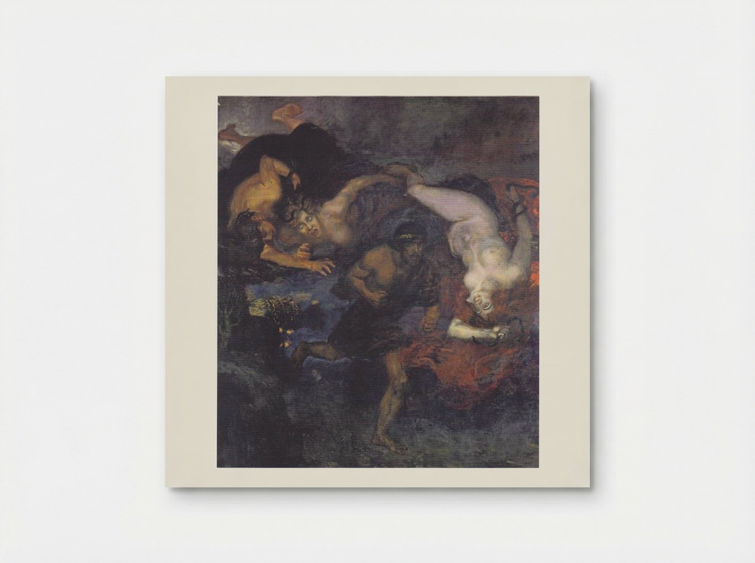 Orestes and the Erinyes - Franz von Stuck - Poster