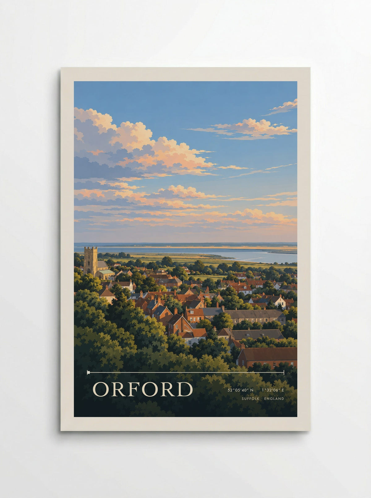 Orford, Suffolk | Travel Poster - Poster