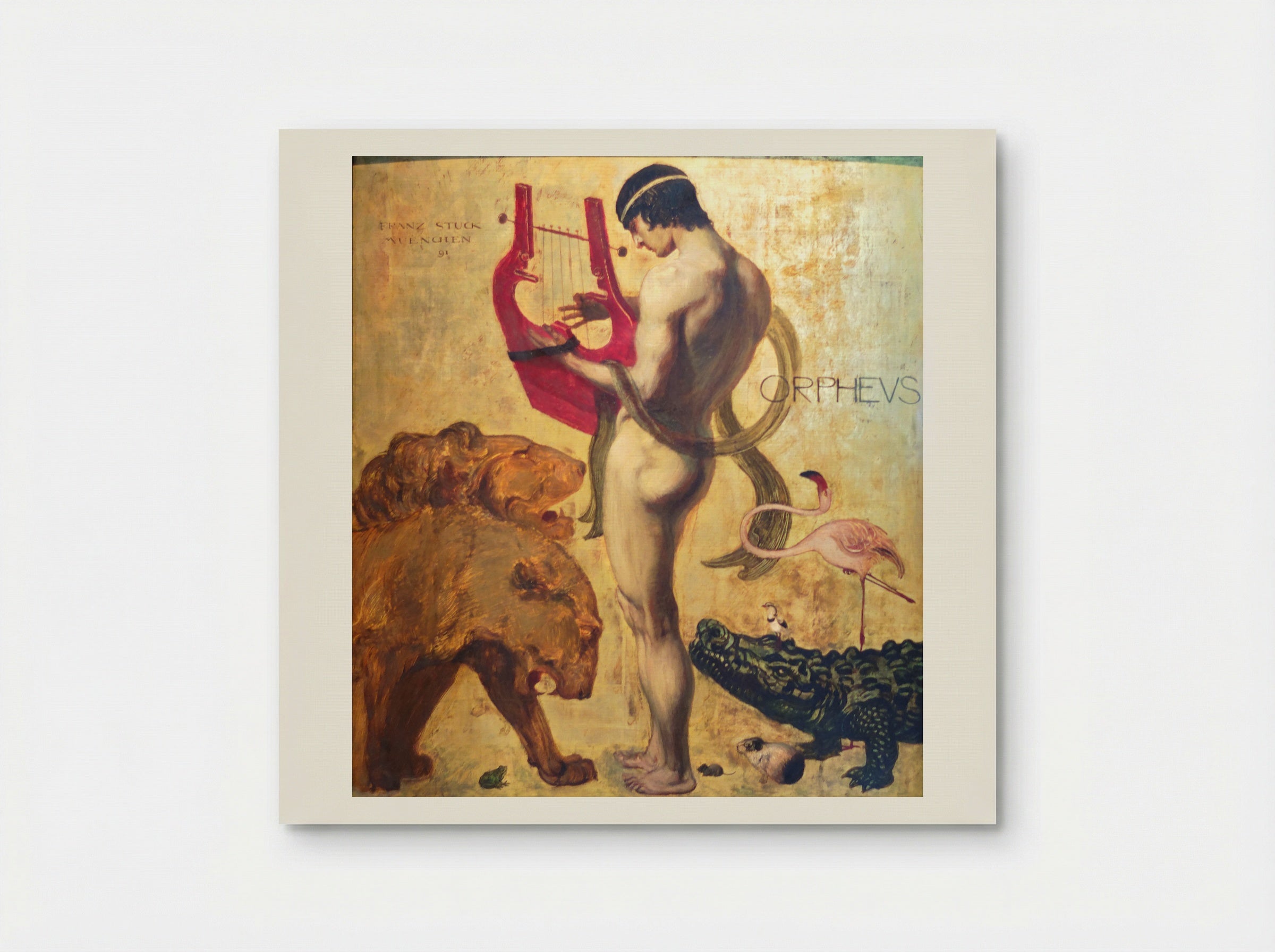 Orpheus - Franz von Stuck - Poster