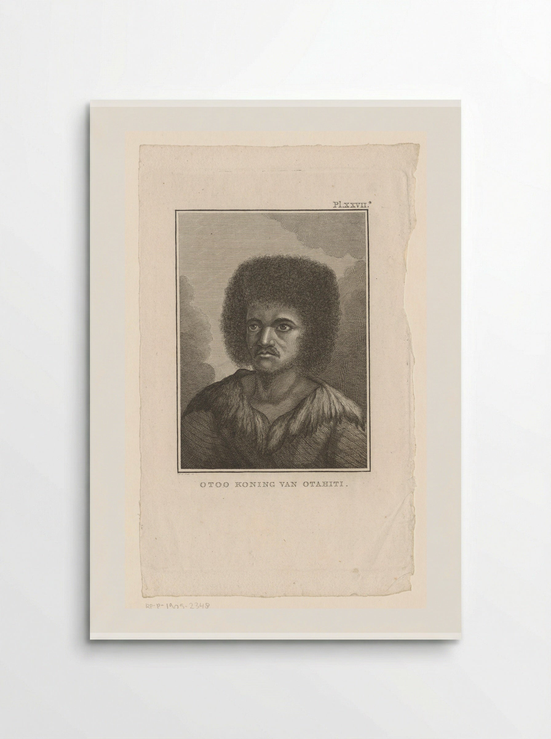 Otoo, King of Tahiti - Fine Art Print - Poster