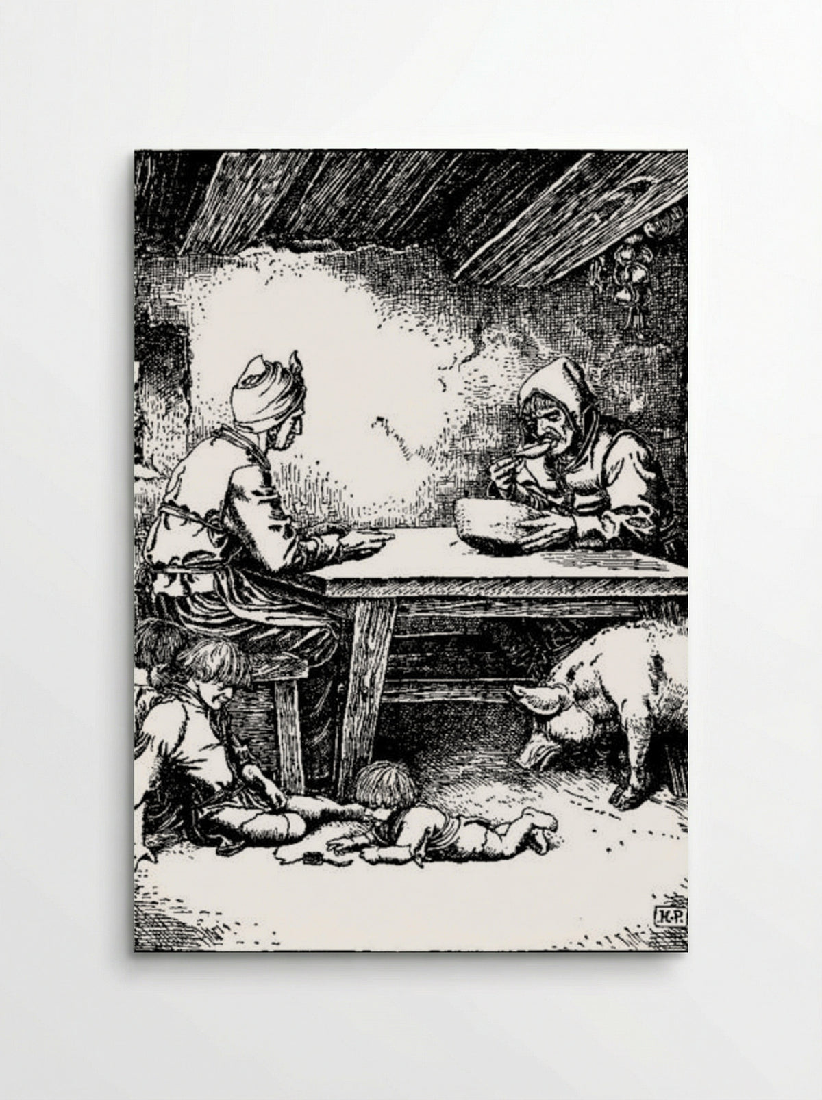 Otto of the Silver Hand: Illustration 25 - Howard Pyle - Poster