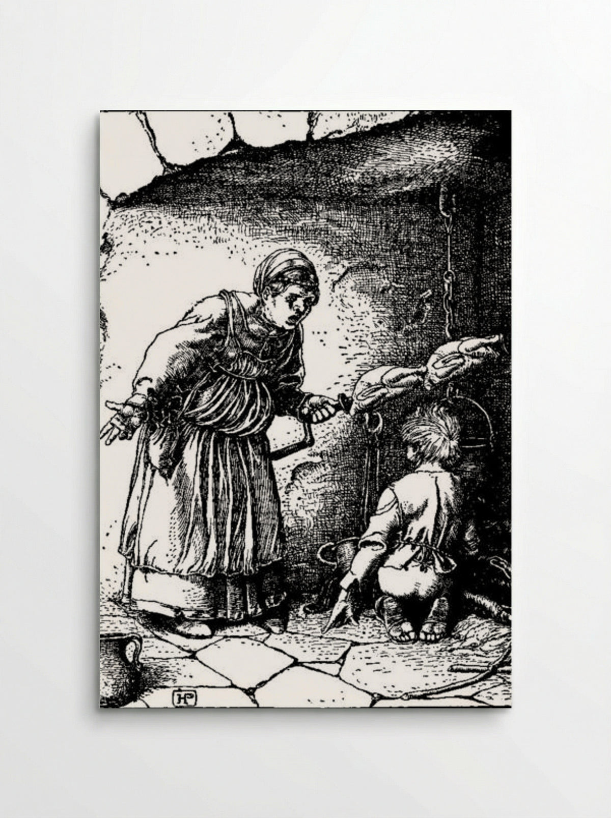 Otto of the Silver Hand: Illustration 29 - Howard Pyle - Poster
